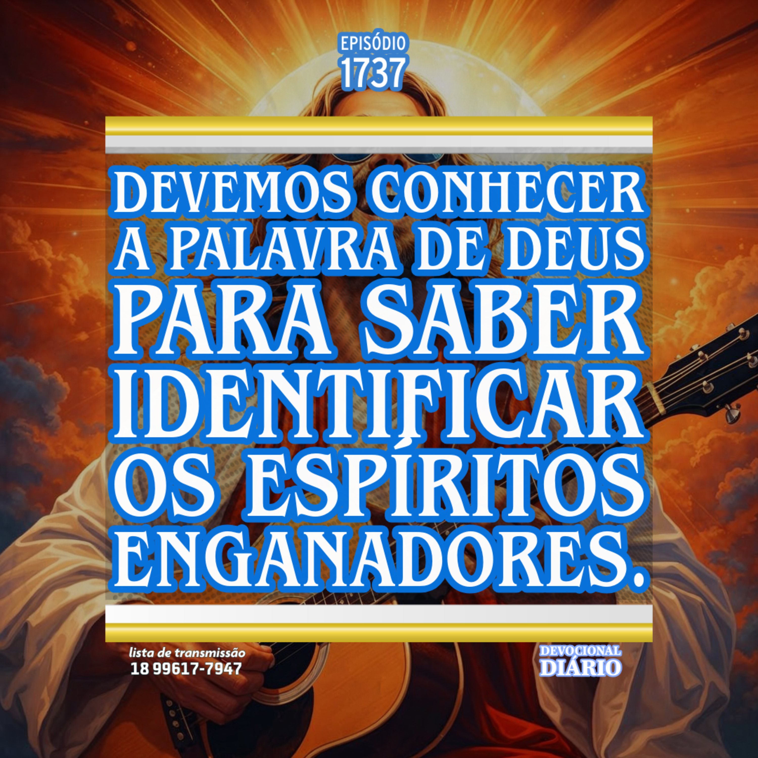 Devemos conhecer a Palavra de Deus para saber identificar os espíritos enganadores. episode artwork