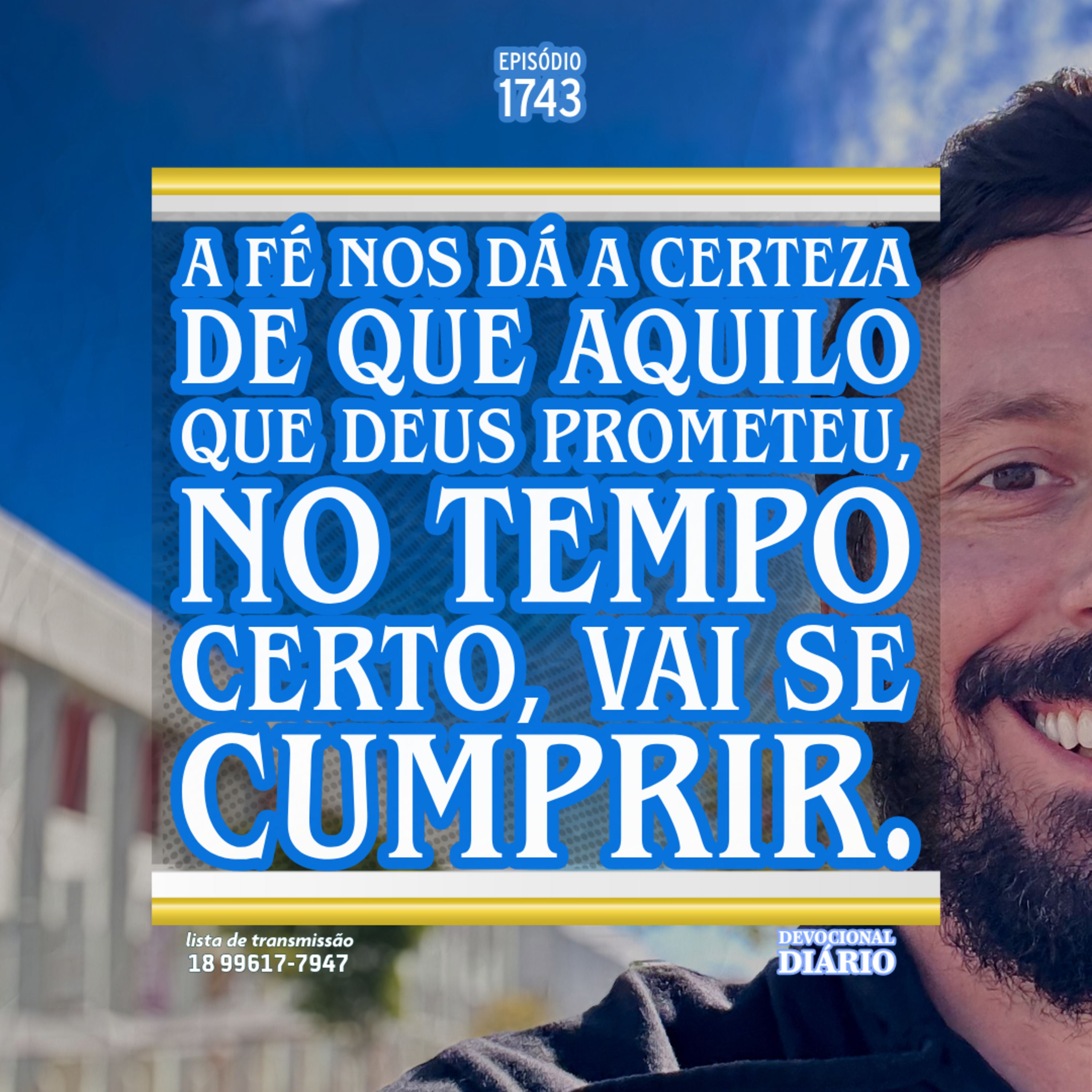 A fé nos dá a certeza de que aquilo que Deus prometeu, no tempo certo, vai se cumprir. episode artwork