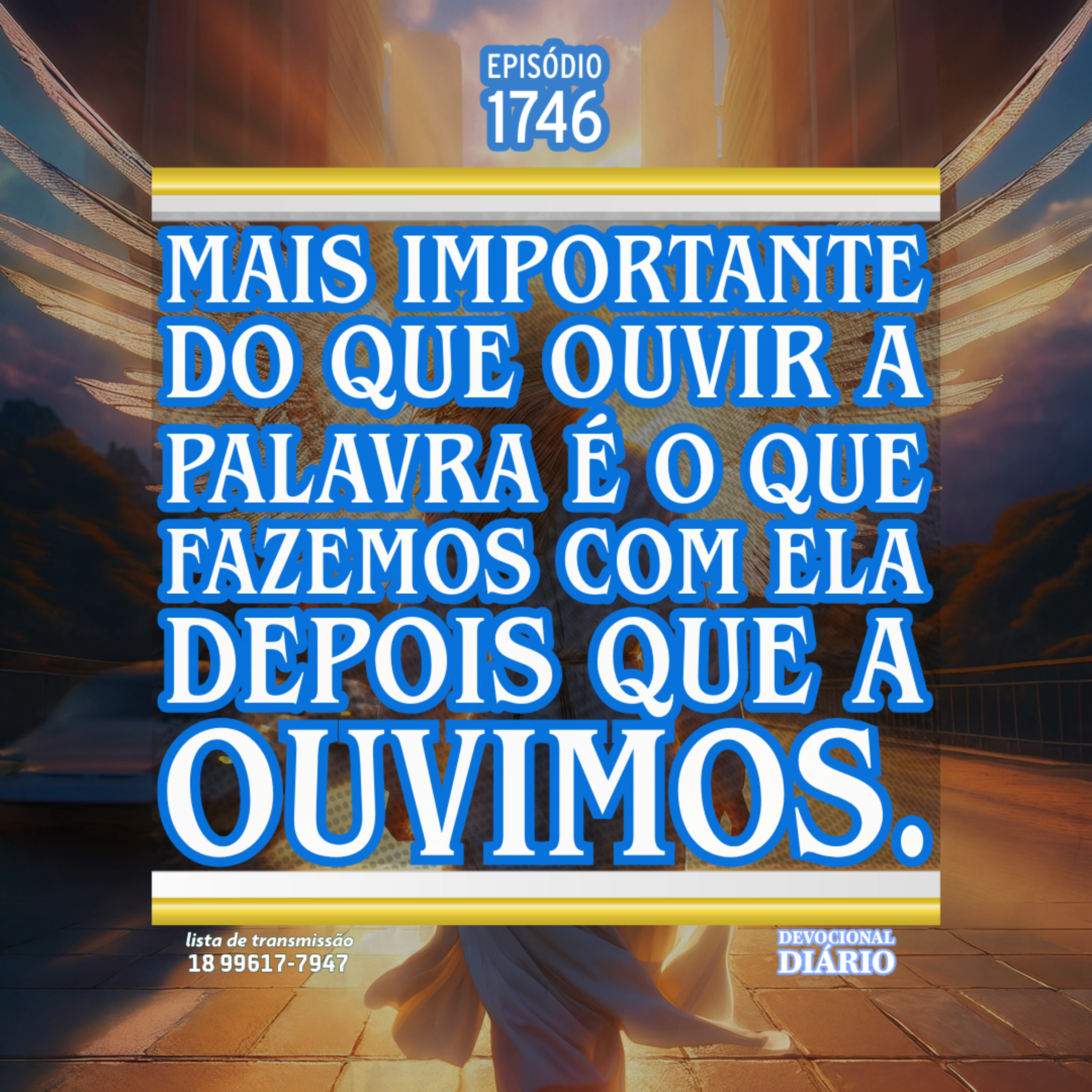Mais importante do que ouvir a Palavra é o que fazemos com ela depois que a ouvimos. episode artwork