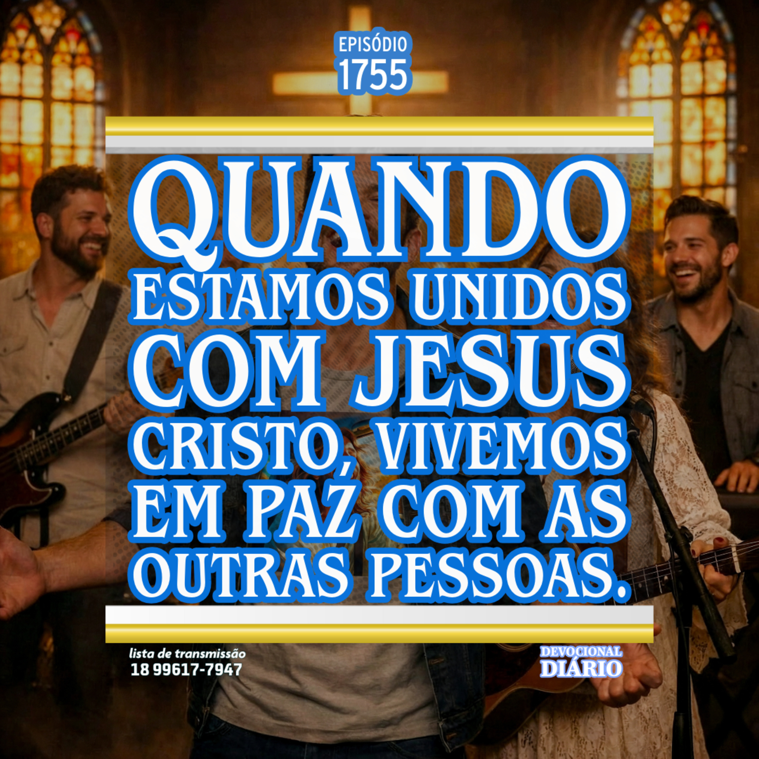Quando estamos unidos com Jesus Cristo, vivemos em paz com as outras pessoas. episode artwork
