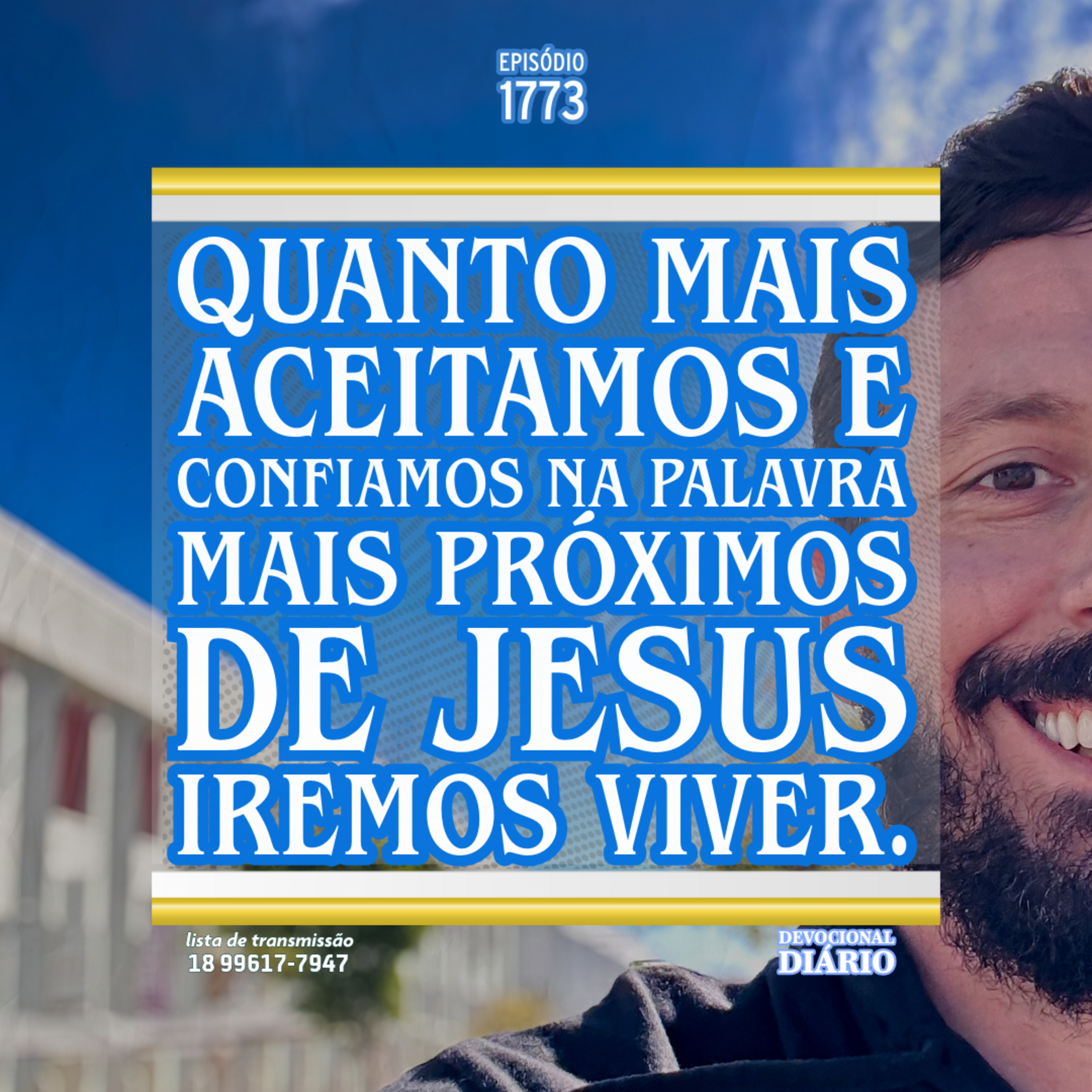 Quanto mais aceitamos e confiamos na palavra mais próximos de Jesus iremos viver.  episode artwork
