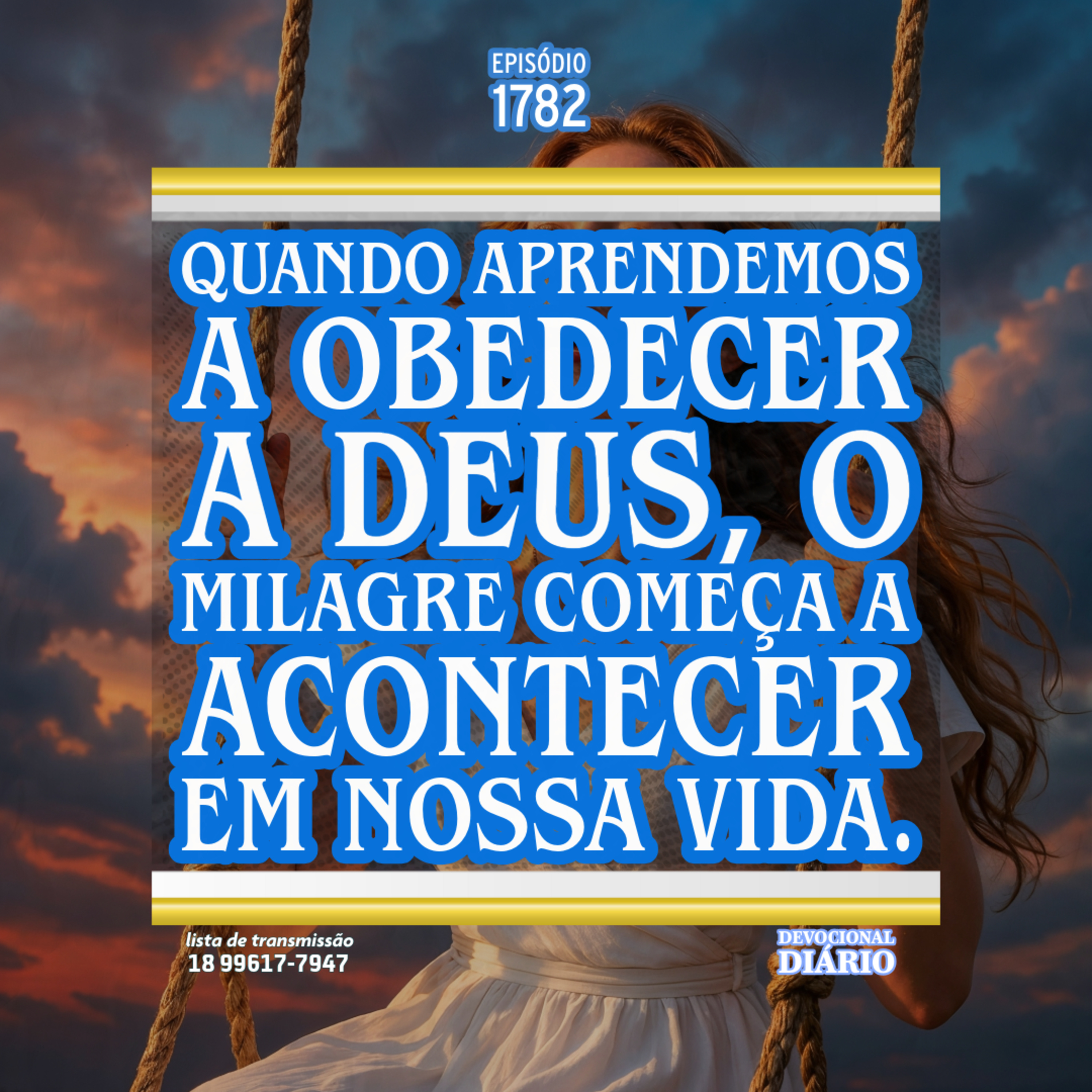 Quando aprendemos a obedecer a Deus, o milagre começa a acontecer em nossa vida. episode artwork