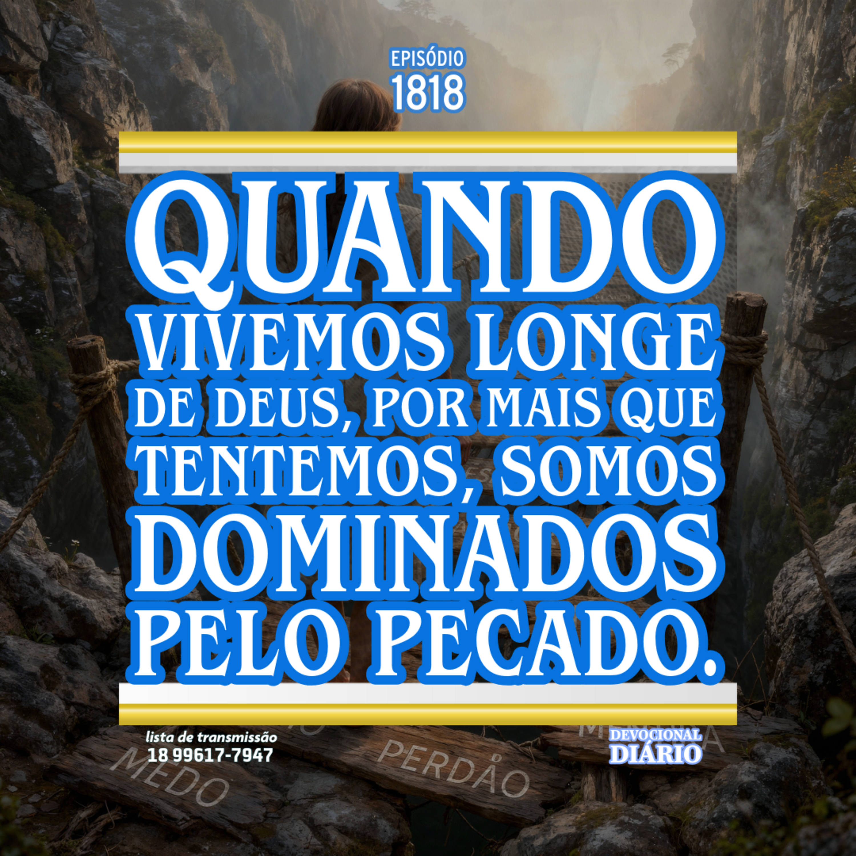 Quando vivemos longe de Deus, por mais que tentemos, somos dominados pelo pecado. episode artwork