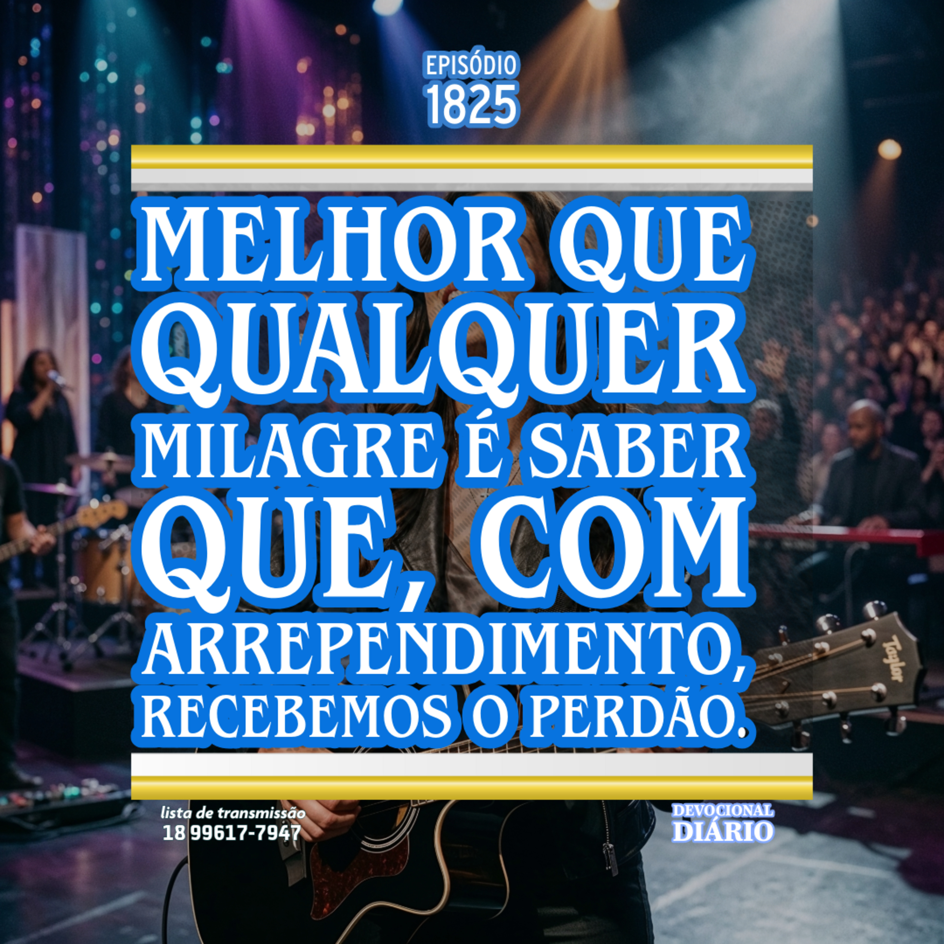 Melhor que qualquer milagre é saber que, com arrependimento, recebemos o perdão. episode artwork