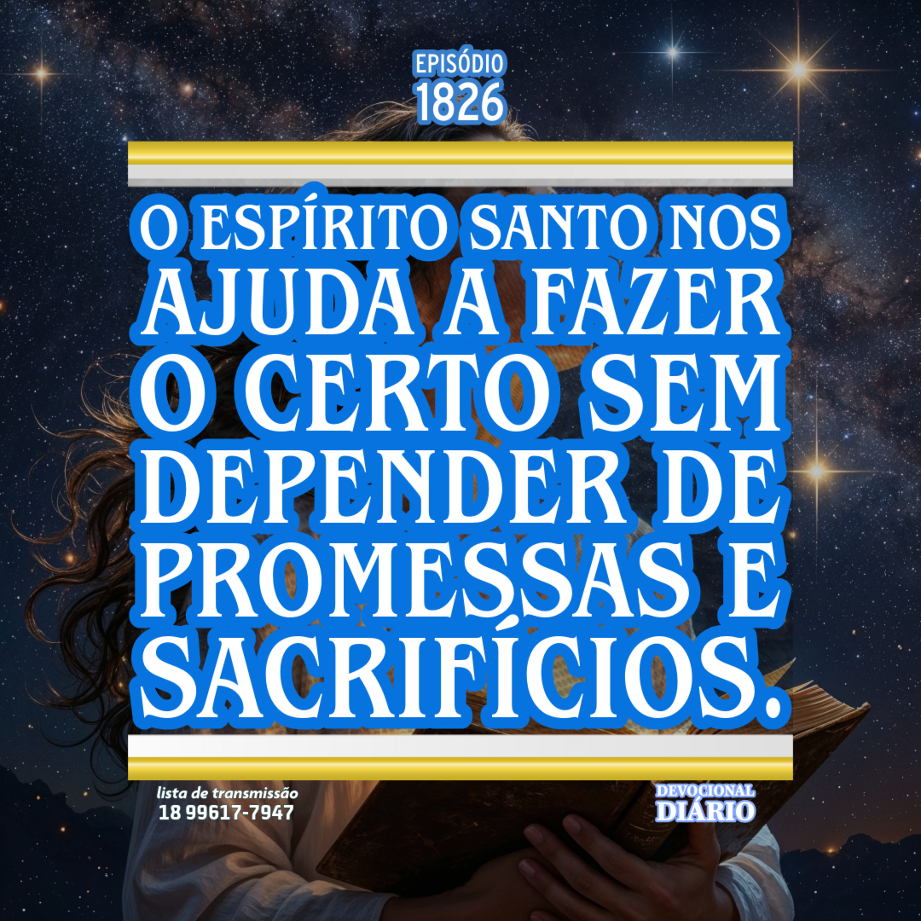 O Espírito Santo nos ajuda a fazer o certo sem depender de promessas e sacrifícios. episode artwork