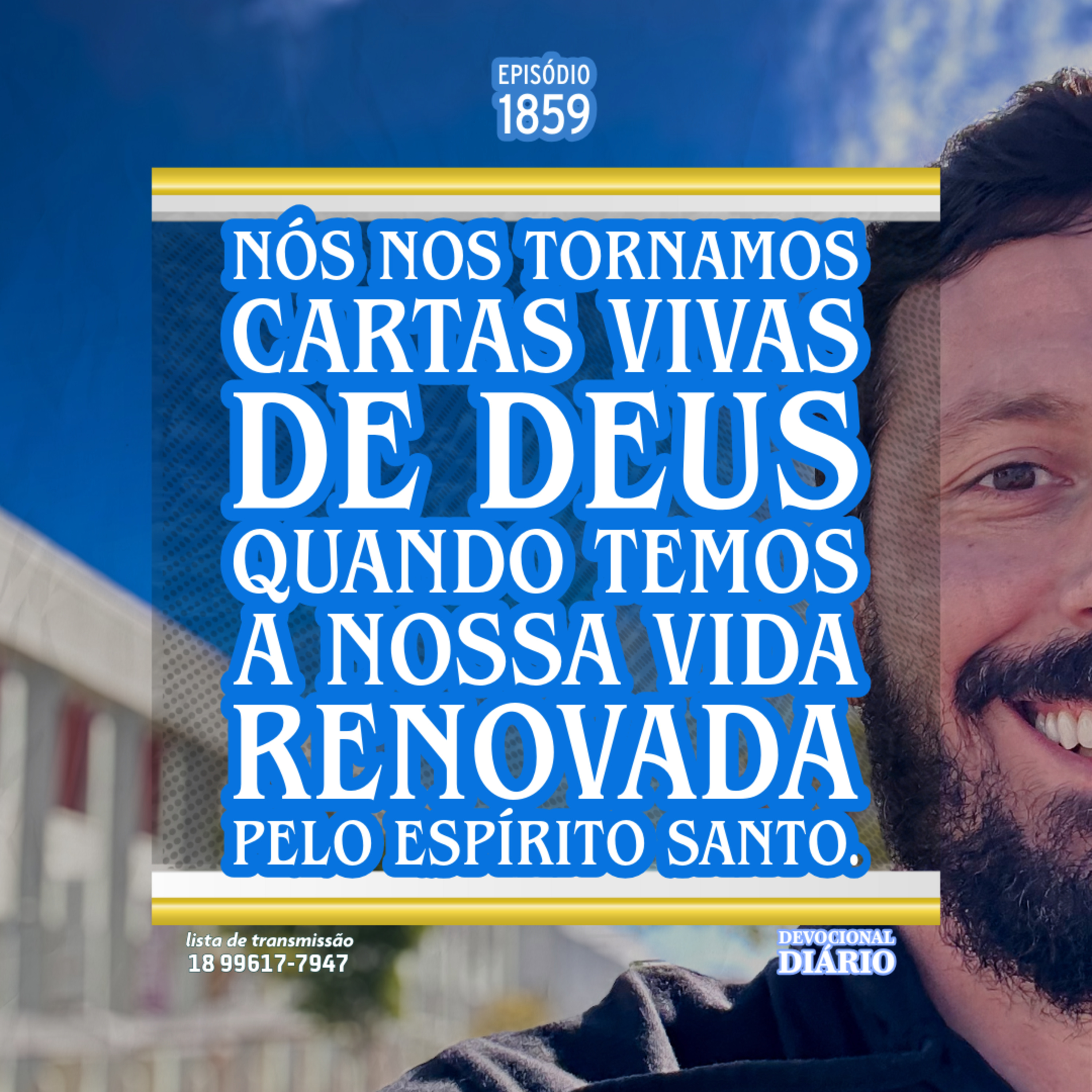 Nós nos tornamos cartas vivas de Deus quando temos a nossa vida renovada pelo Espírito Santo. episode artwork