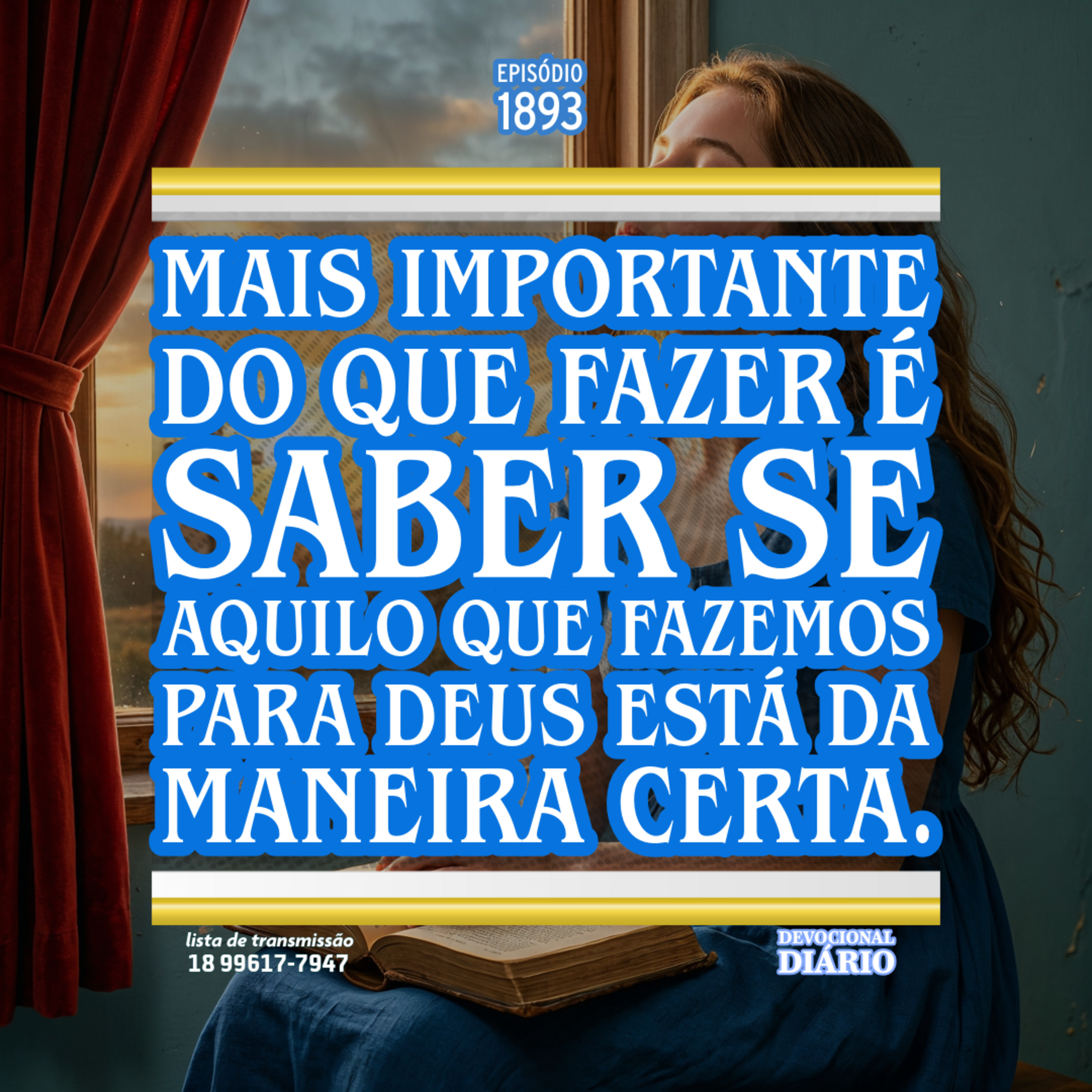 Mais importante do que fazer é saber se aquilo que fazemos para Deus está da maneira certa. episode artwork