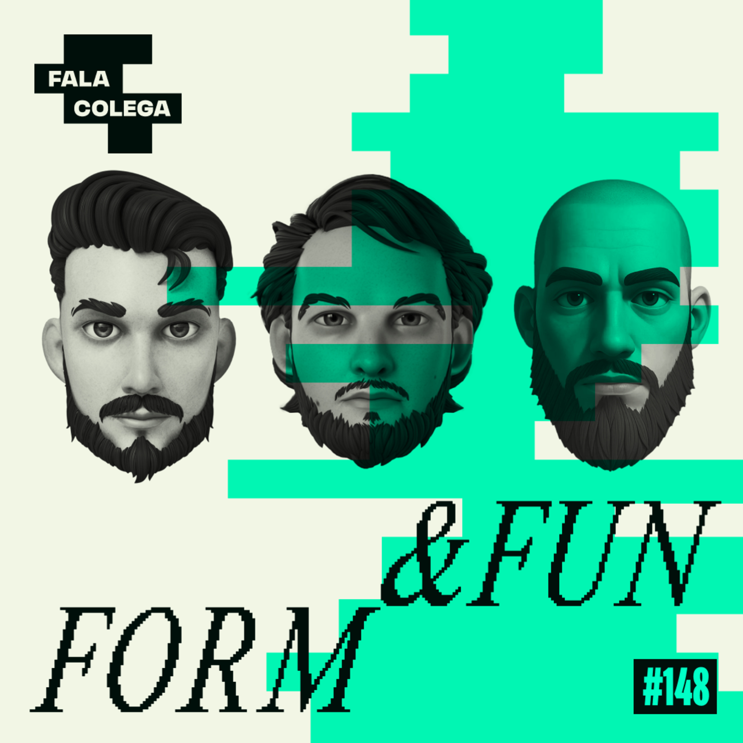 Podcast Fala Colega - ep.148 - Form&Fun - Design e Criatividade com Leo Becker episode artwork