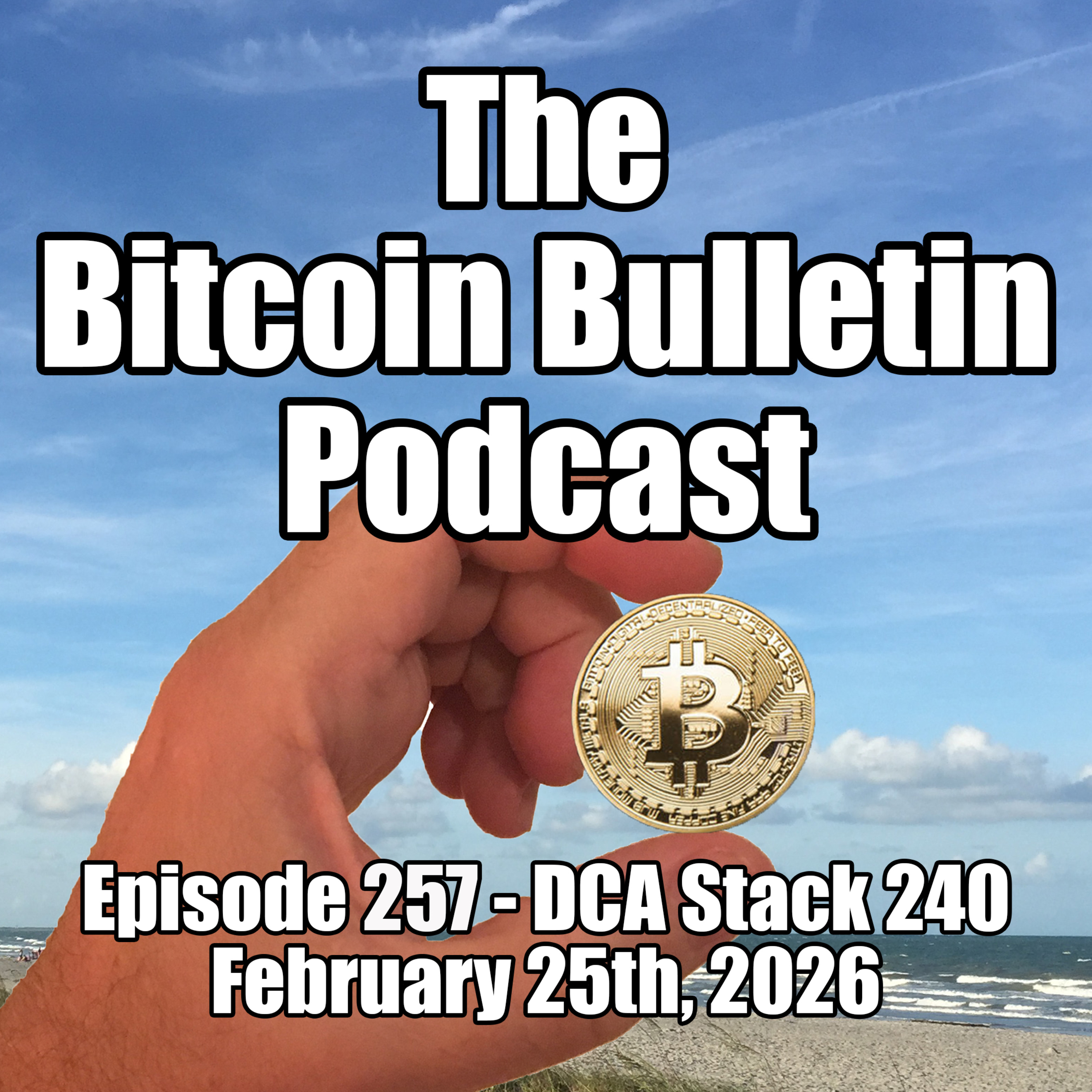 #257 What Doesn’t Kill You Bitcoin DCA Stack 240