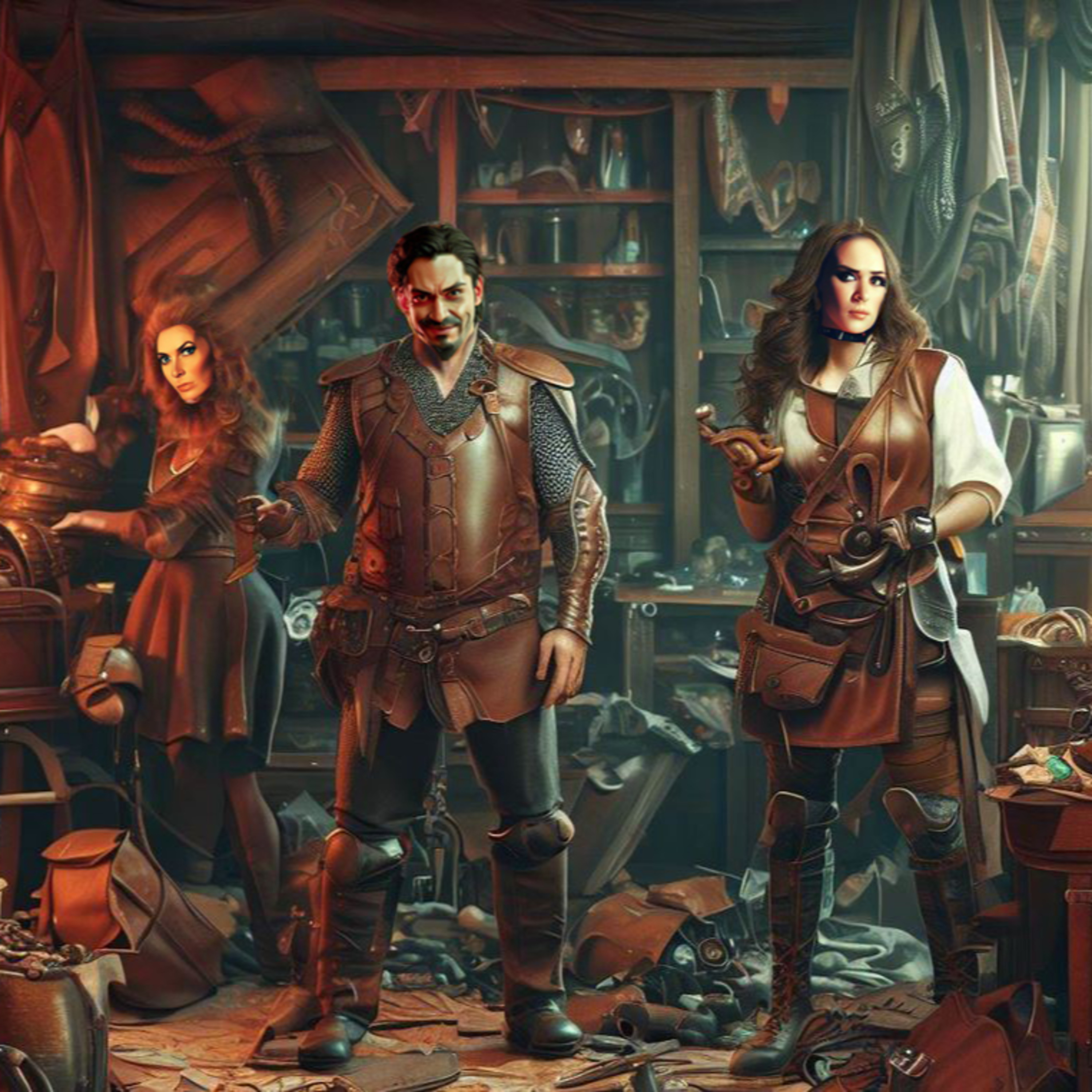 “Laallafee’s City Adventure" (Part 3 of 5) ~ S3E9 of the Dungeons & Damsels fantasy adventure series episode artwork