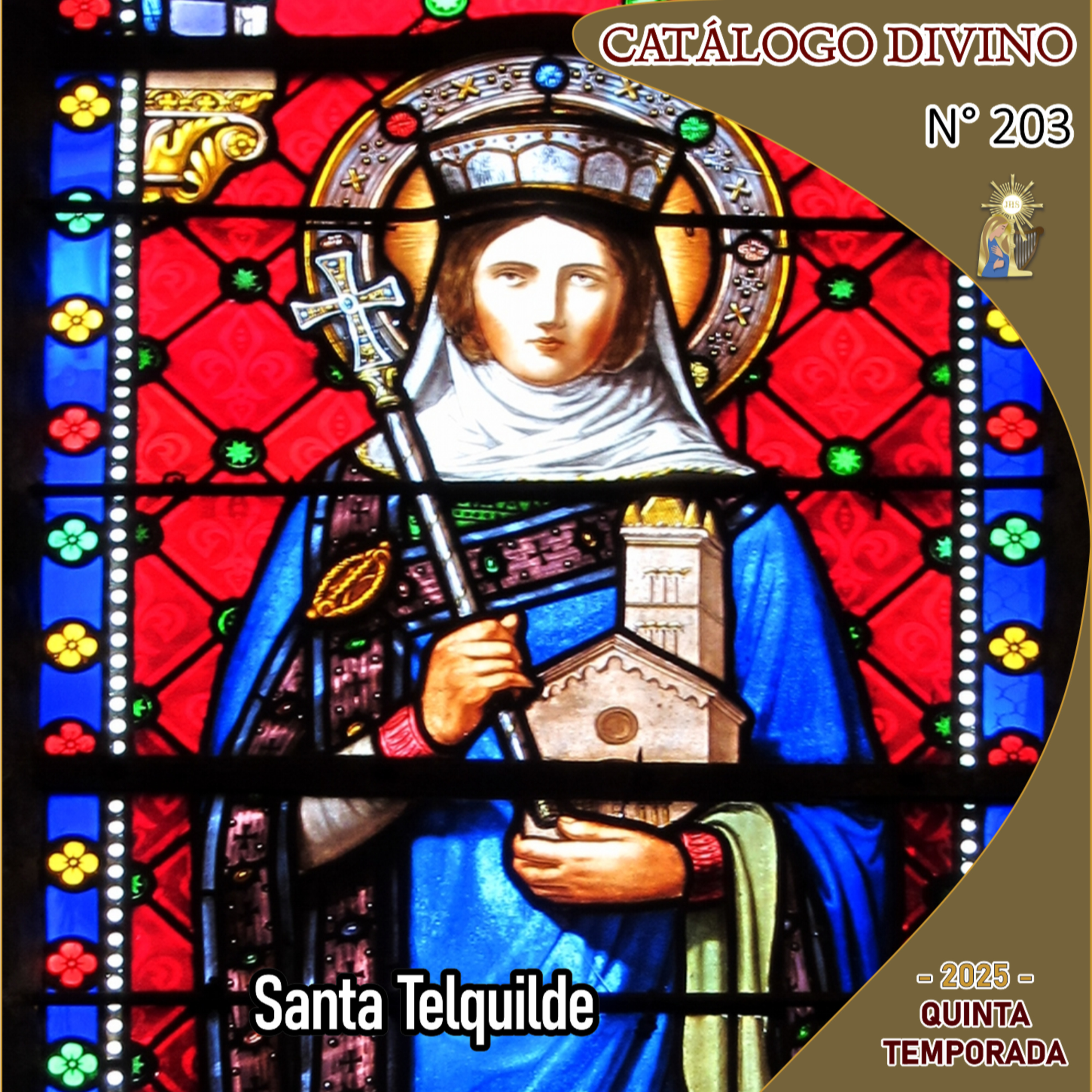 203| Santa Telquilde – 10 de octubre - Catálogo Divino - Quinta temporada (2025) episode artwork