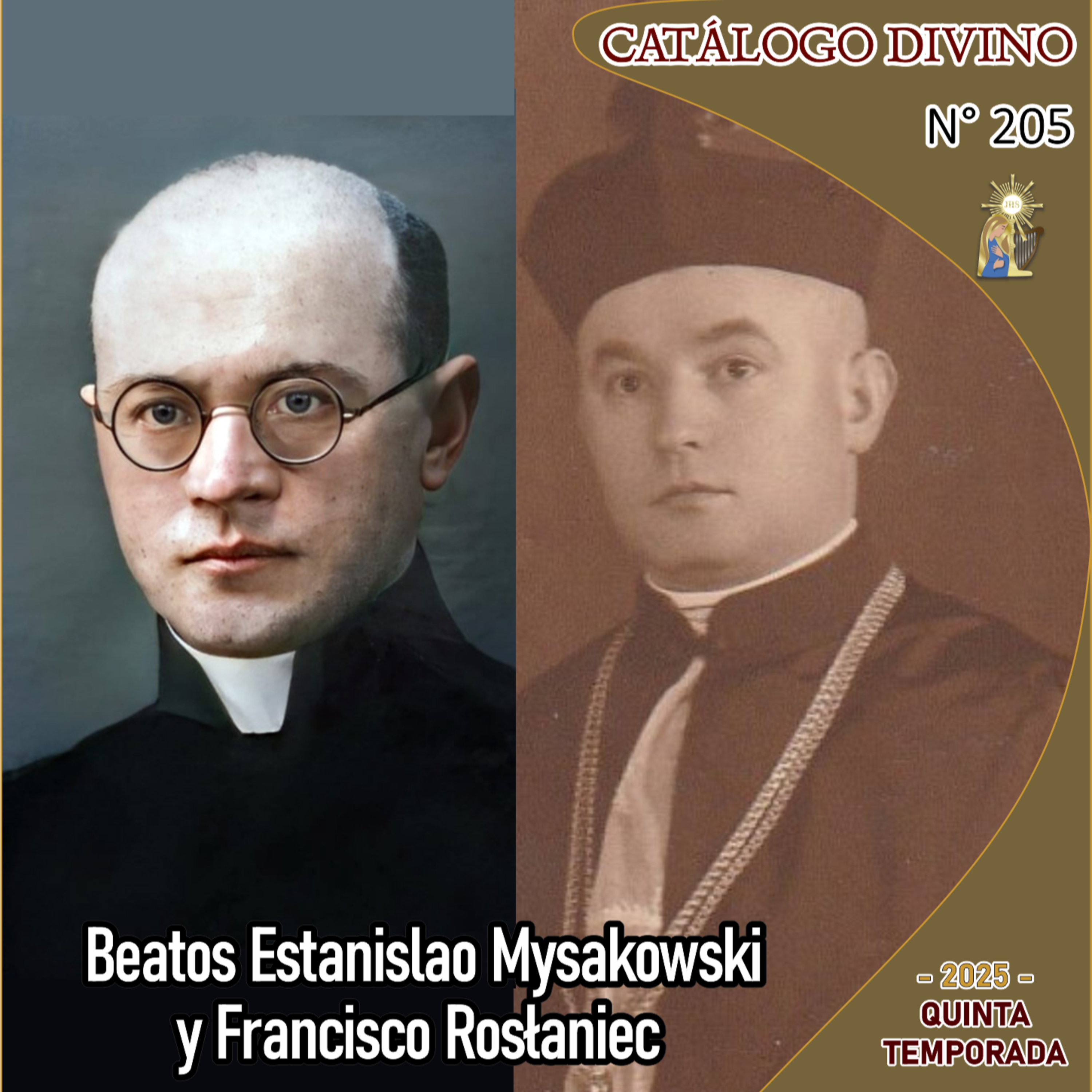 205| Beatos Estanislao Mysakowski y Francisco Rosłaniec - 14 de octubre - Catálogo Divino - Quinta temporada (2025) episode artwork