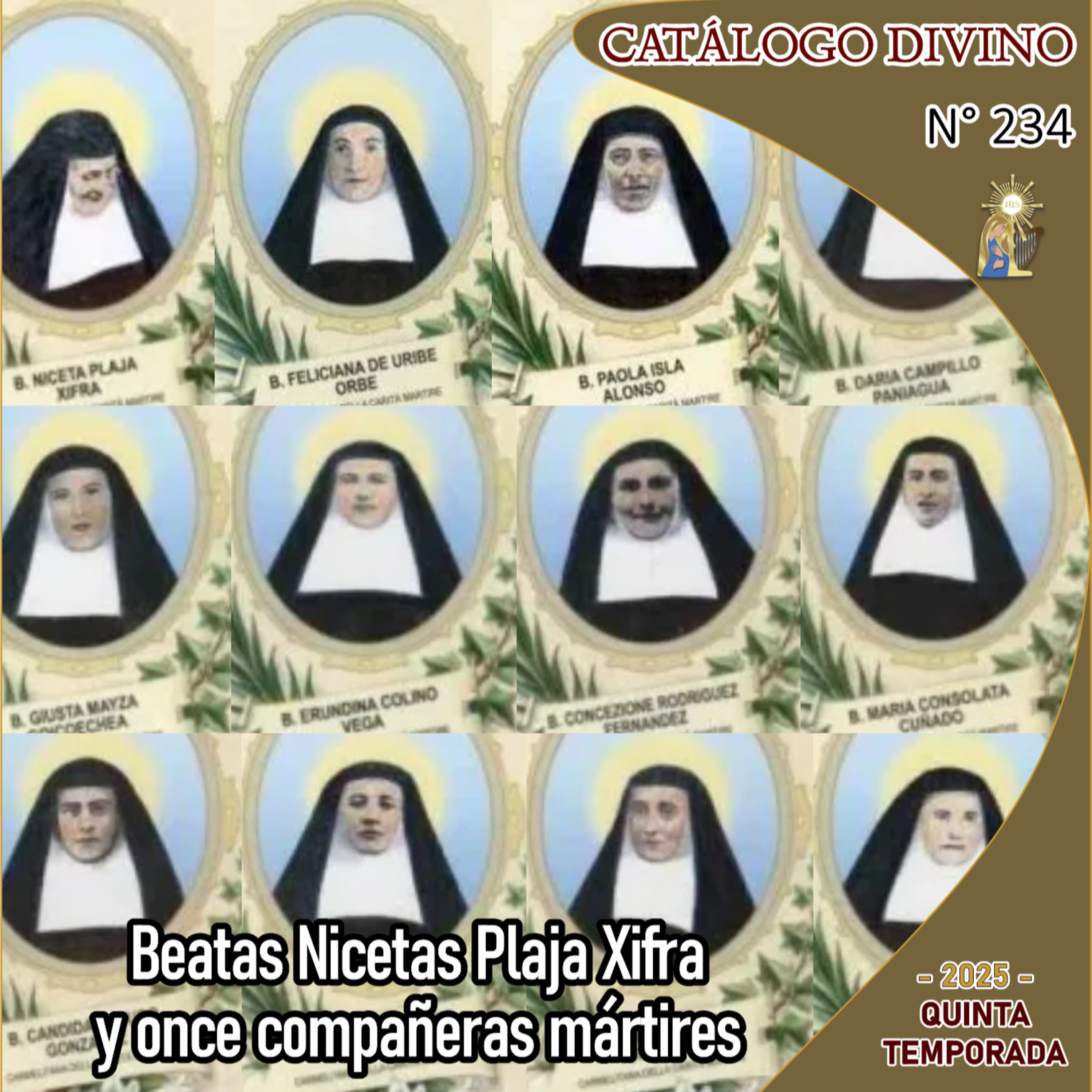 Catálogo divino - la vida de los santos 🙏🏼