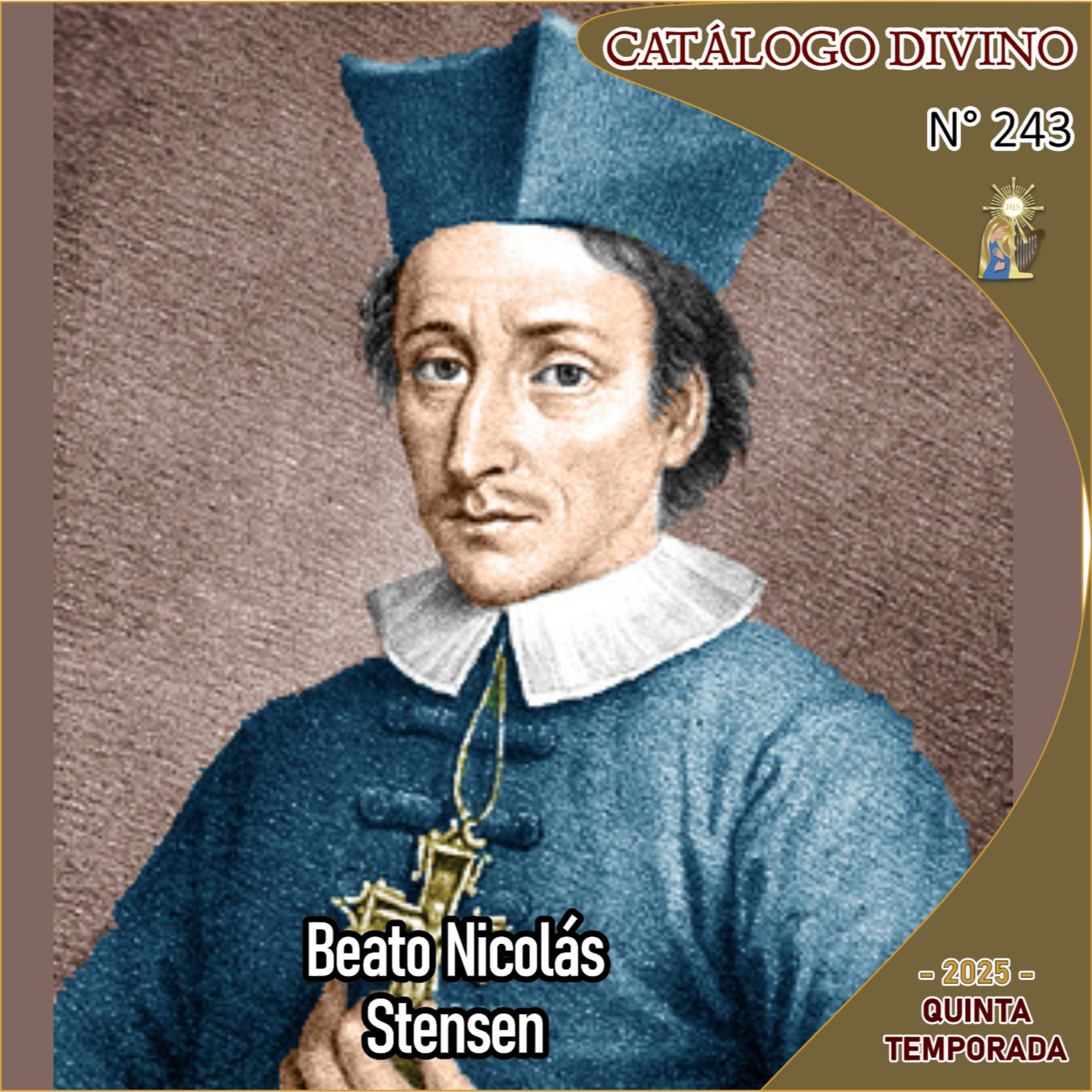 Santo del día: Beato Nicolás Stensen | 5 de diciembre - Catálogo Divino 2025 - Episodio 243 episode artwork
