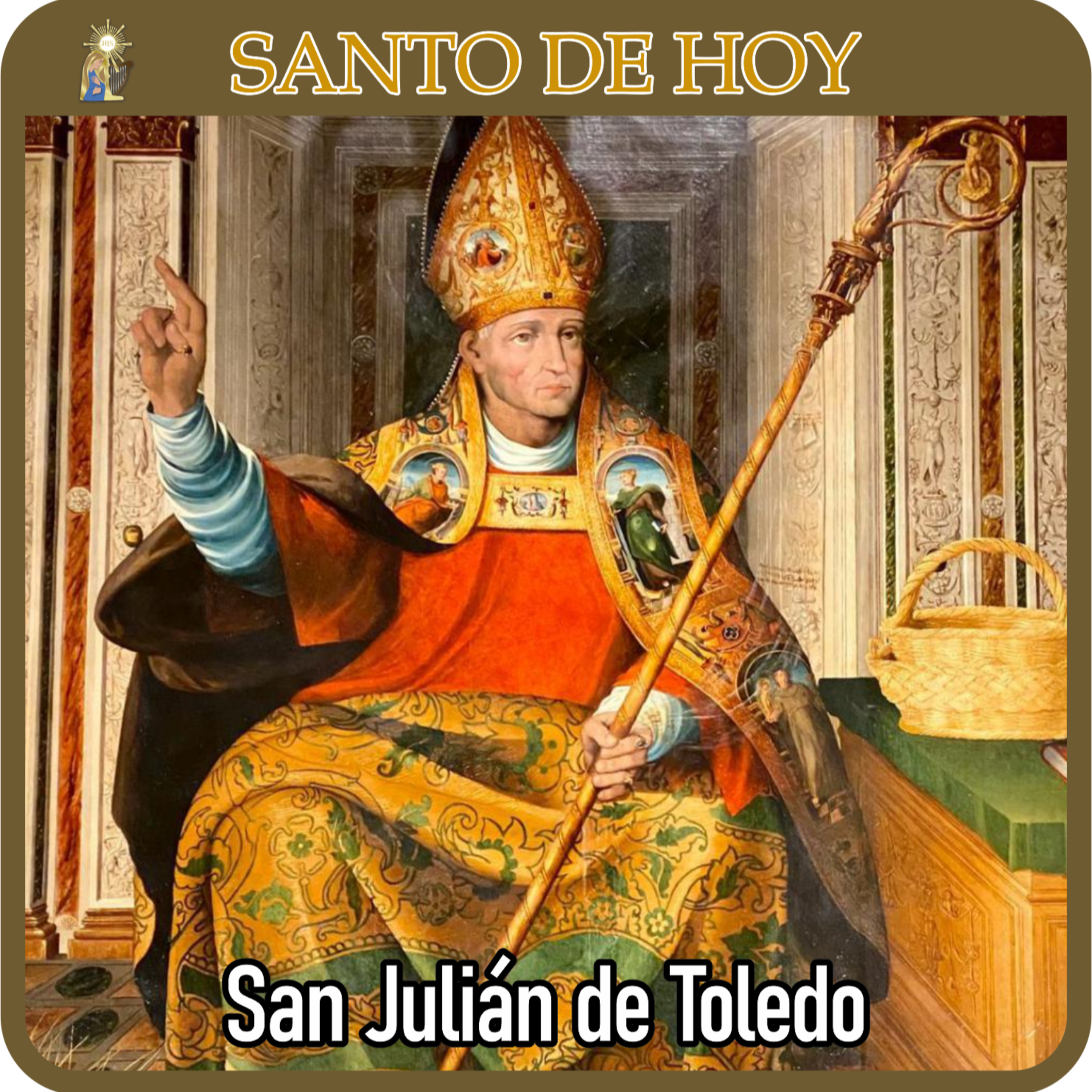 40 | Santo de hoy – San Julián de Toledo | 6 de marzo | Catálogo Divino episode artwork