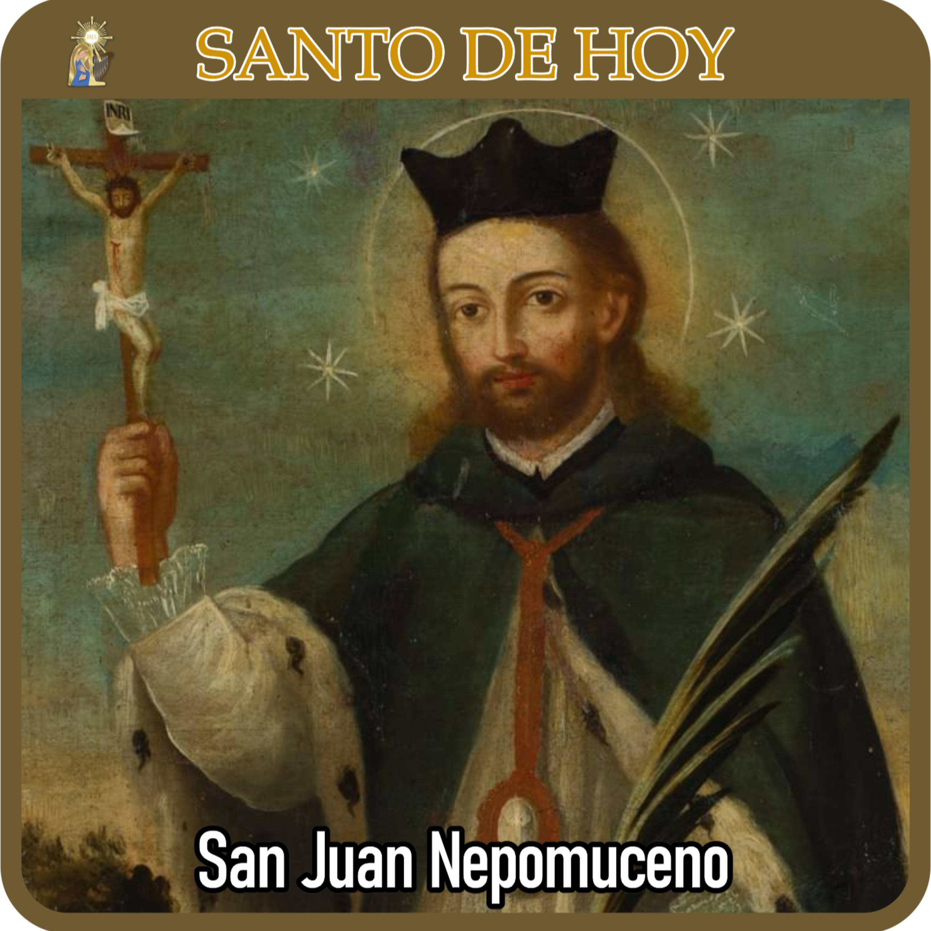 50 | Santo de hoy – San Juan Nepomuceno | 20 de marzo | Catálogo Divino episode artwork