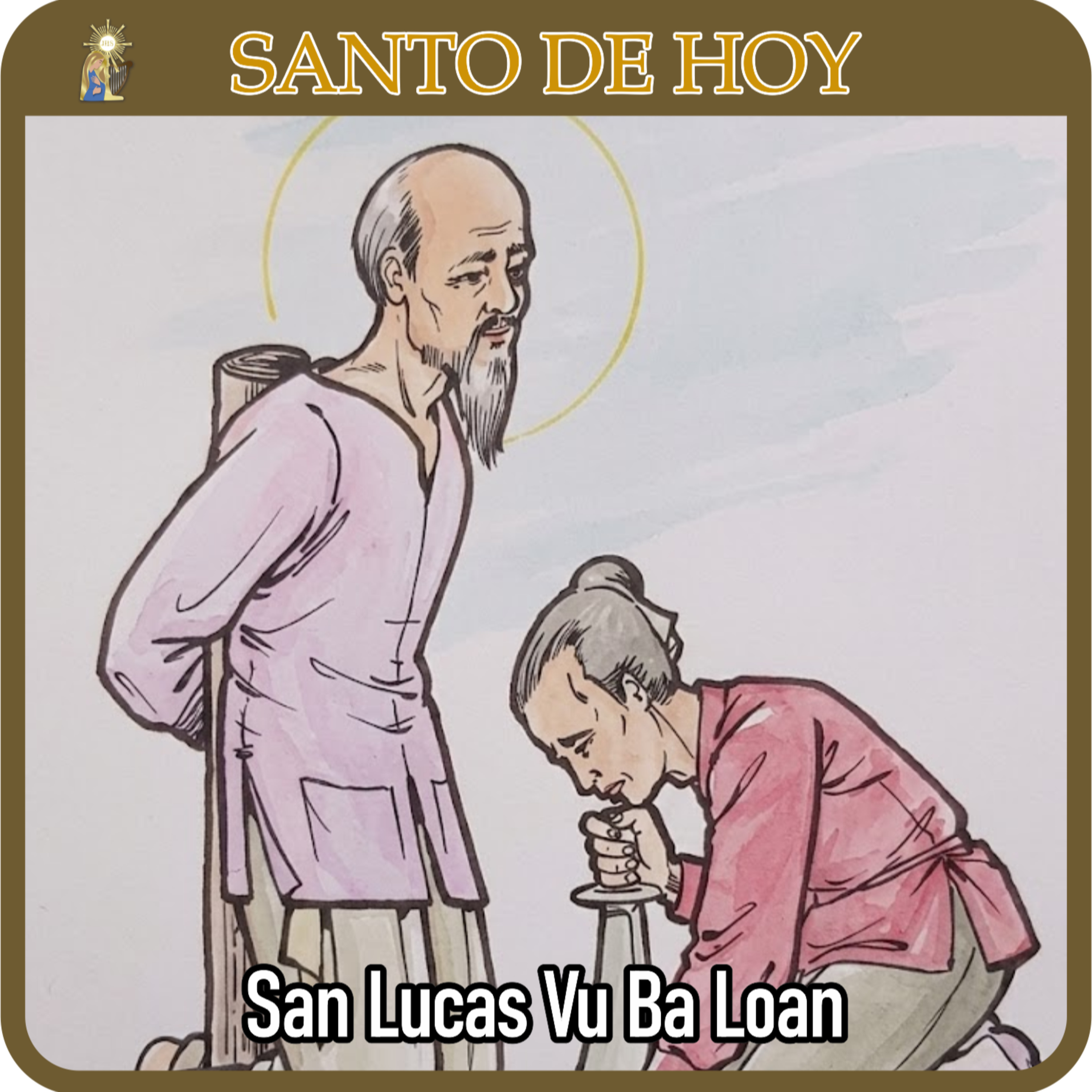 100 | Santo de hoy – San Lucas Vu Ba Loan, Mártir | 5 de junio | Catálogo Divino episode artwork