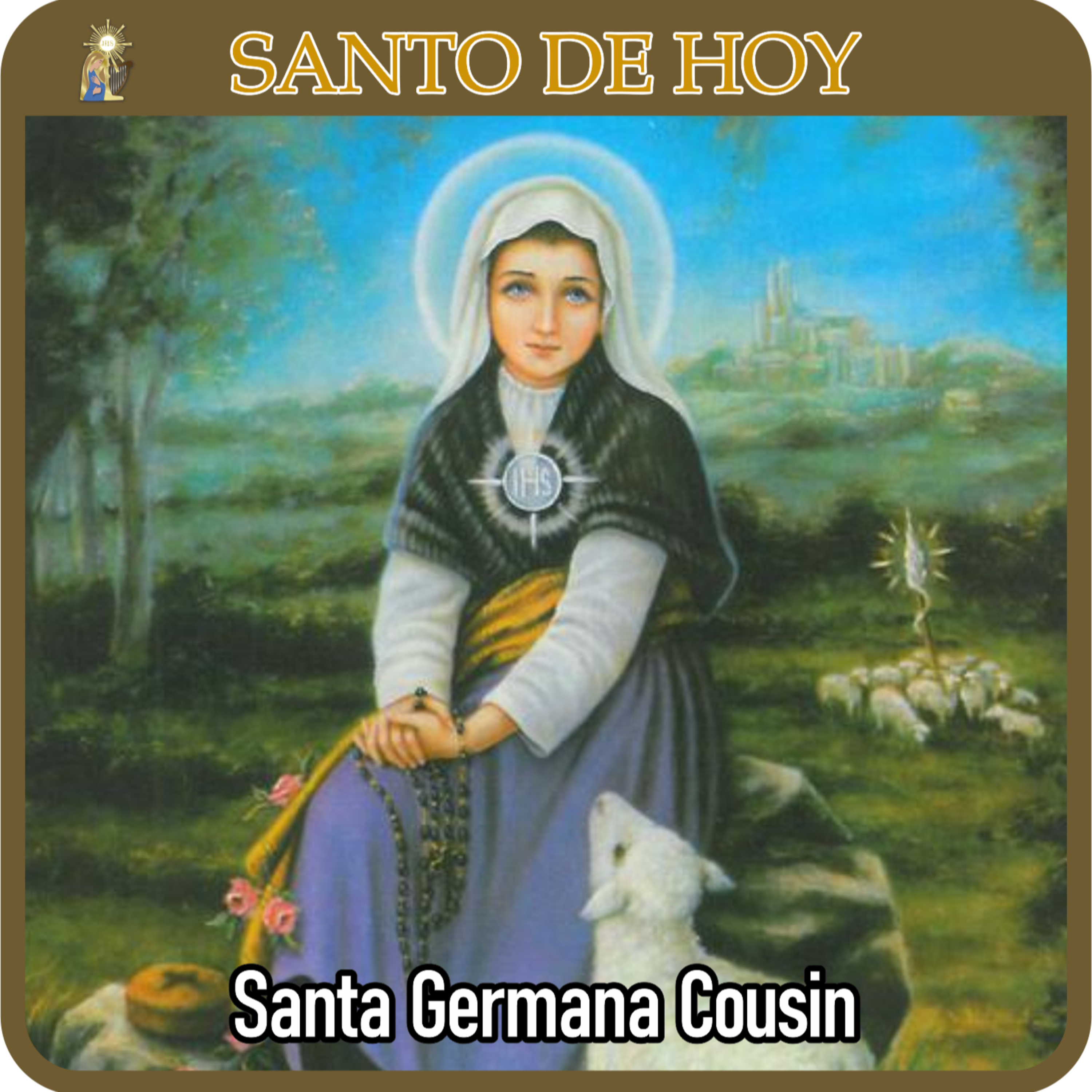106 | Santo de hoy – Santa Germana Cousin, virgen | 15 de junio | Catálogo Divino episode artwork