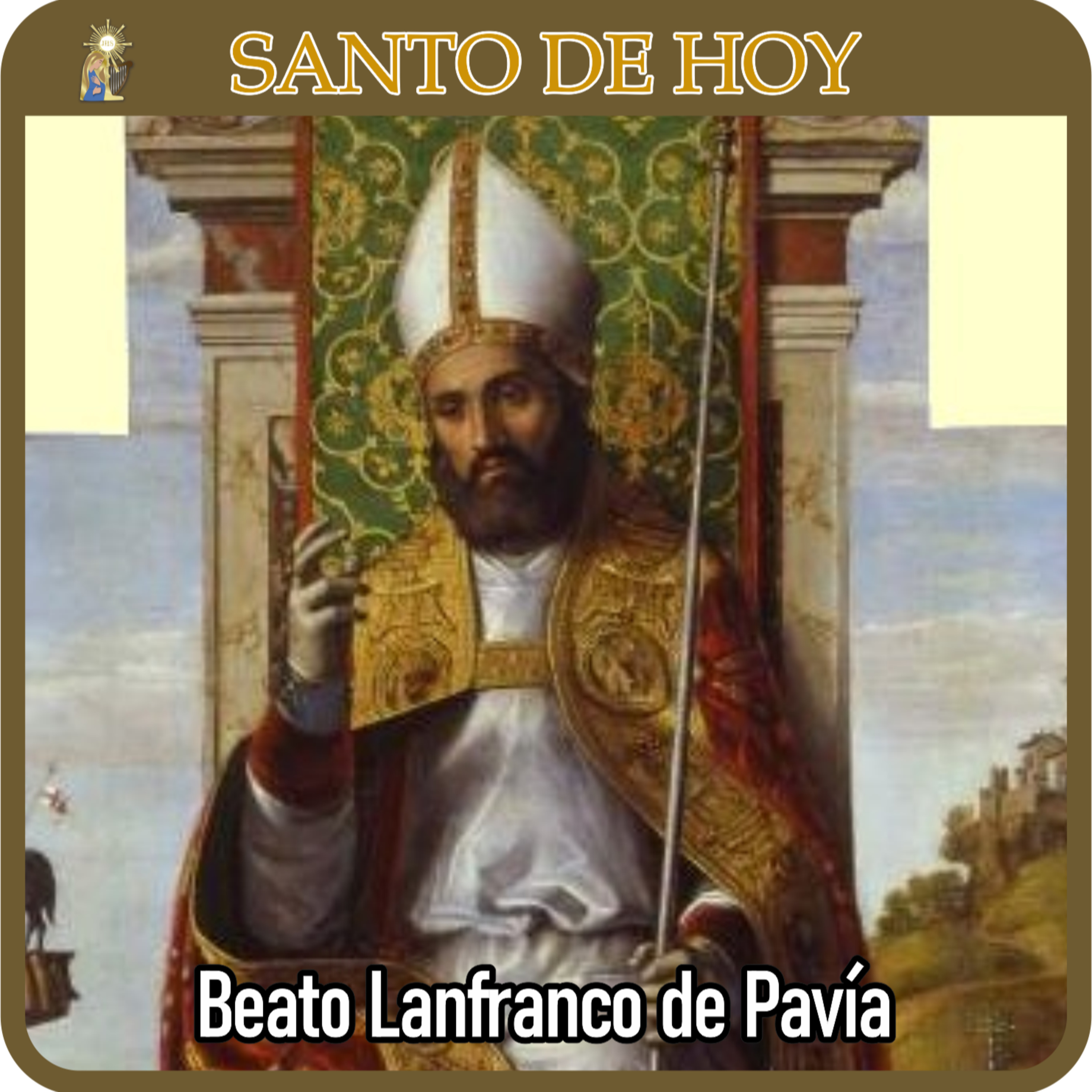 112 | Santo de hoy – Beato Lanfranco de Pavía, obispo y monje | 23 de junio | Catálogo Divino episode artwork