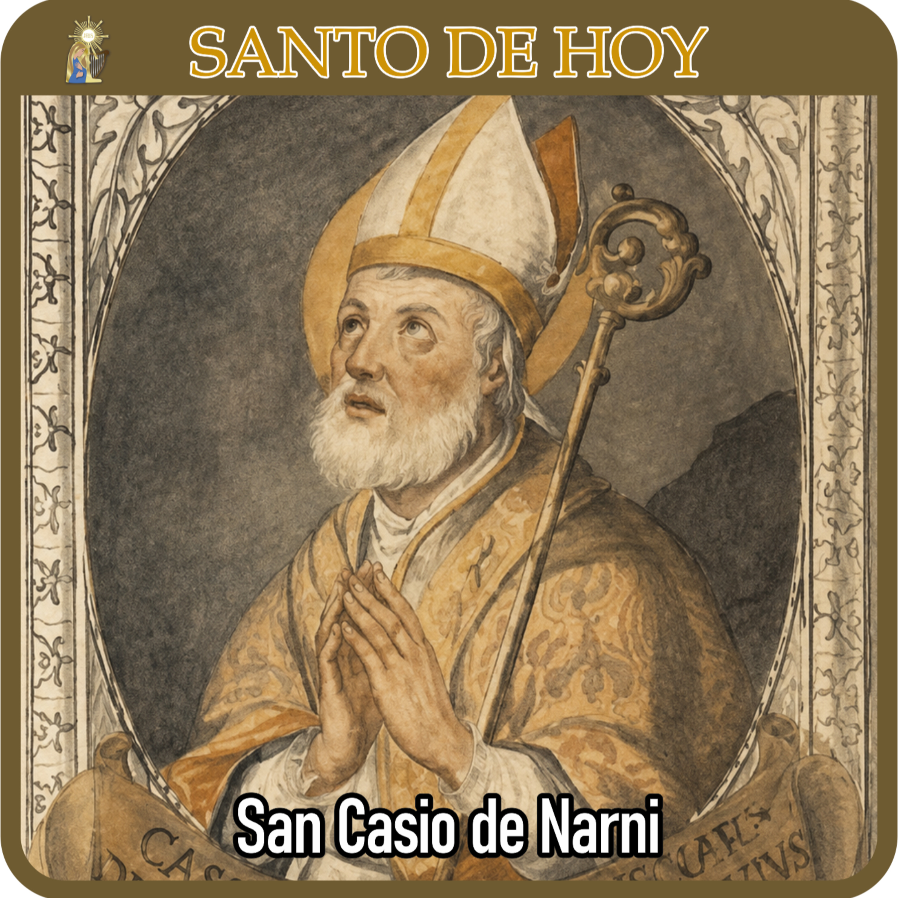 116 | Santo de hoy – San Casio de Narni, obispo | 29 de junio | Catálogo Divino episode artwork