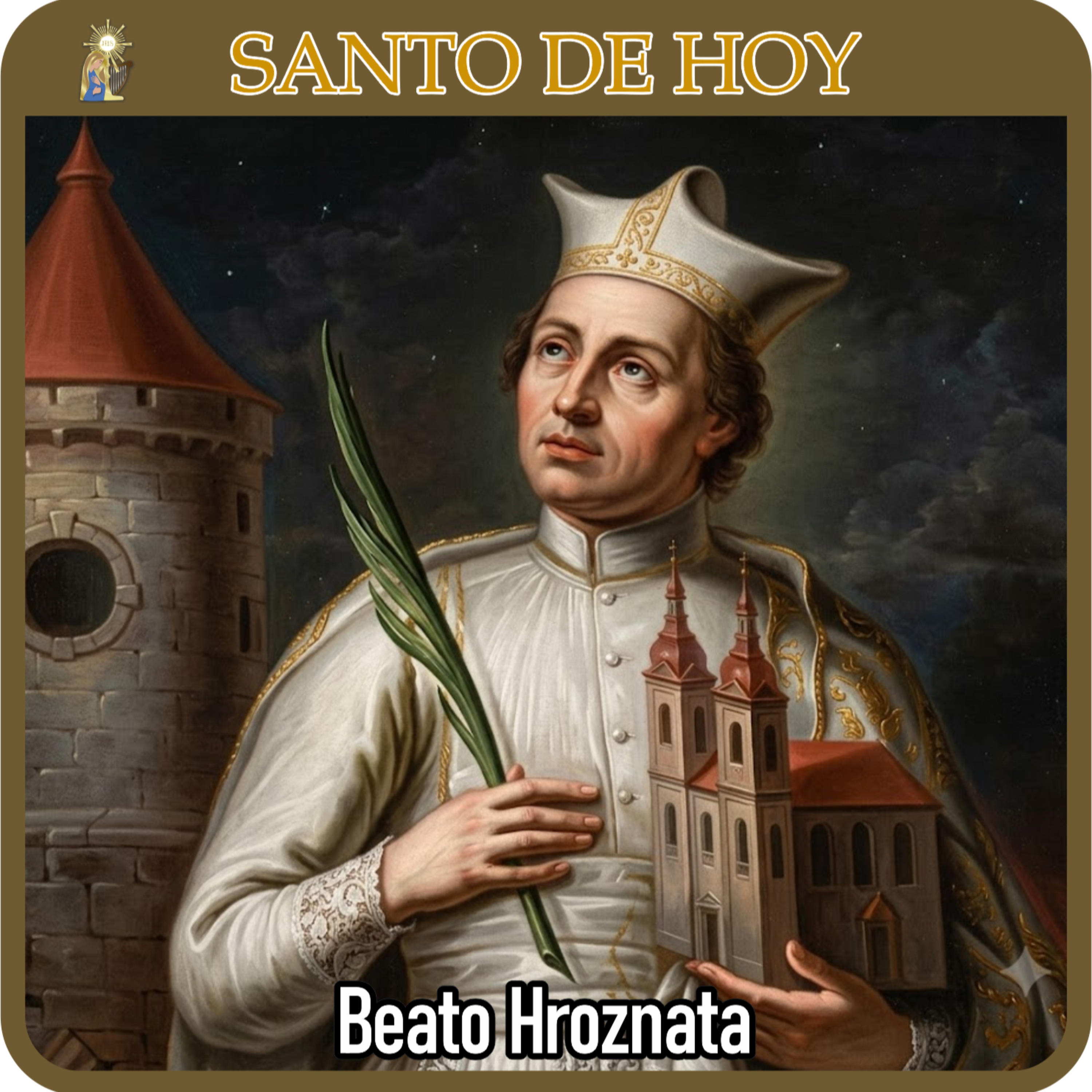 127 | Santo de hoy – Beato Hroznata, monje y mártir | 14 de julio | Catálogo Divino episode artwork