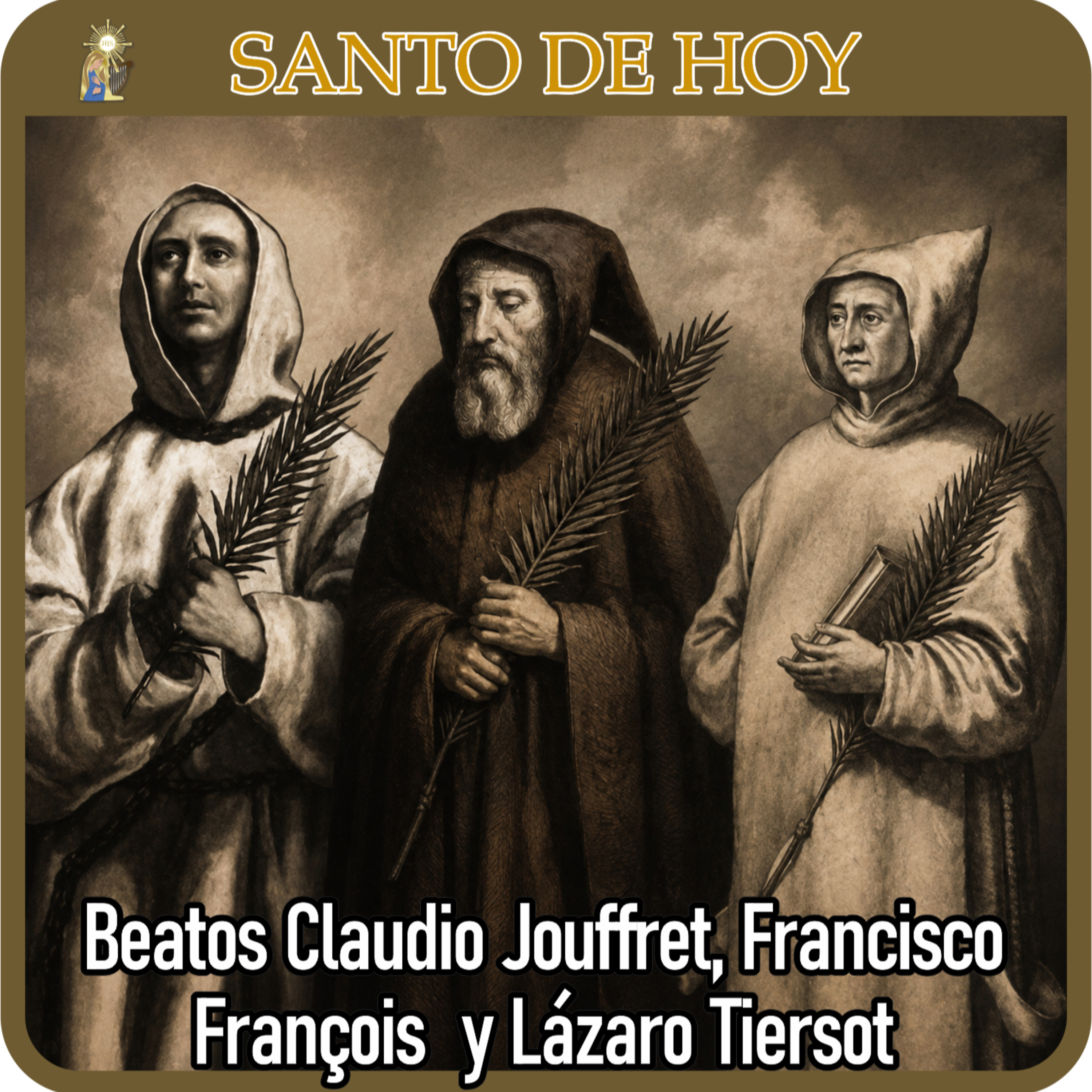 146 | Santo de hoy – Beatos Claudio, Francisco y Lázaro, mártires | 10 de agosto | Catálogo Divino episode artwork