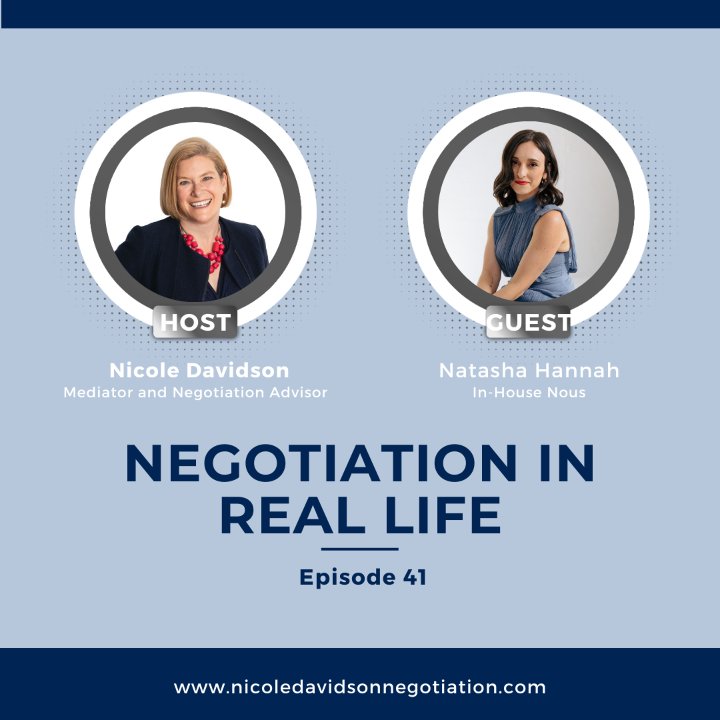 Negotiation in Real Life