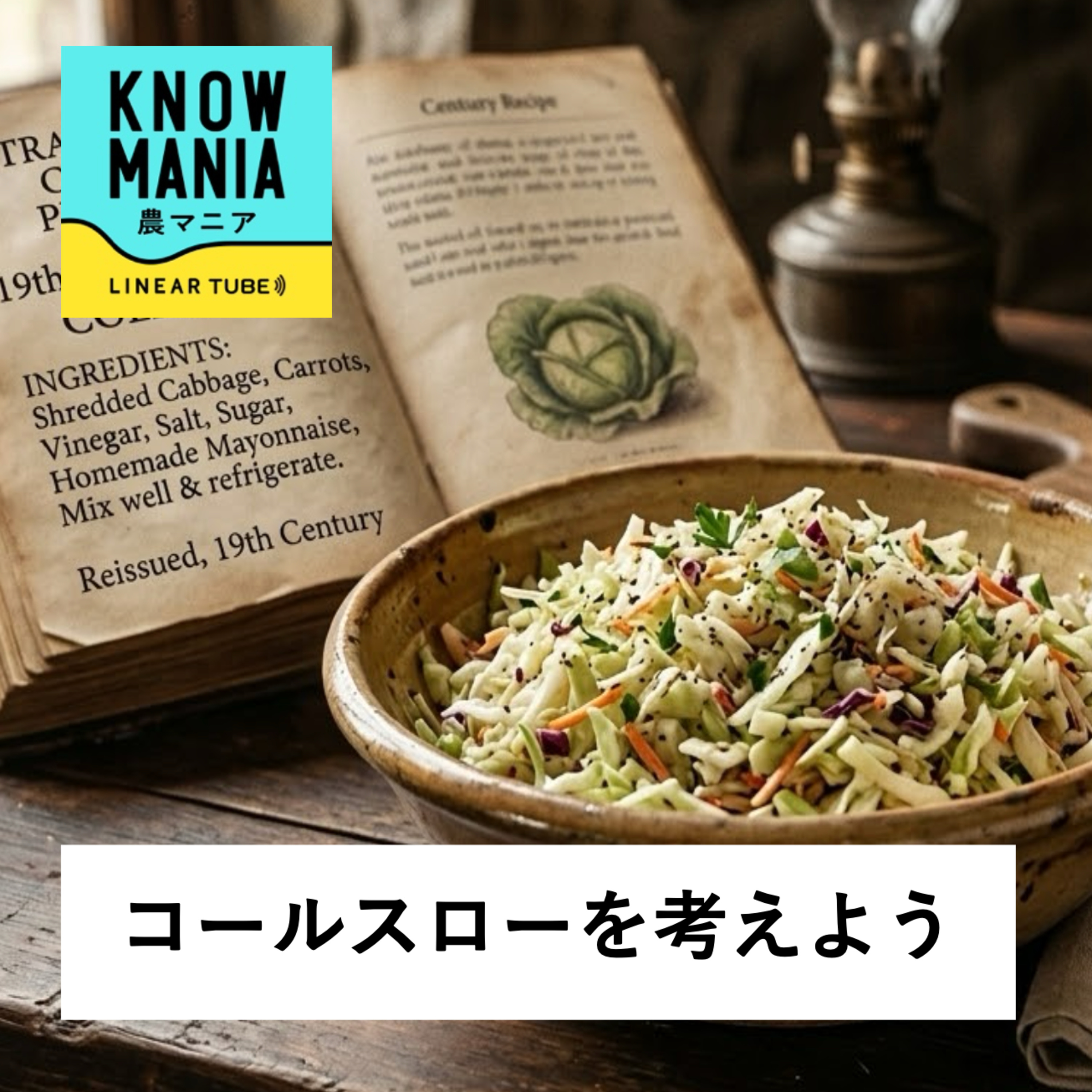 Ep244 コールスローを考えよう 「KFCがやってきた！日本人が初めて目にした“あのコールスロー“の衝撃〜KFCが持ち込んだアメリカ南部料理」 episode artwork