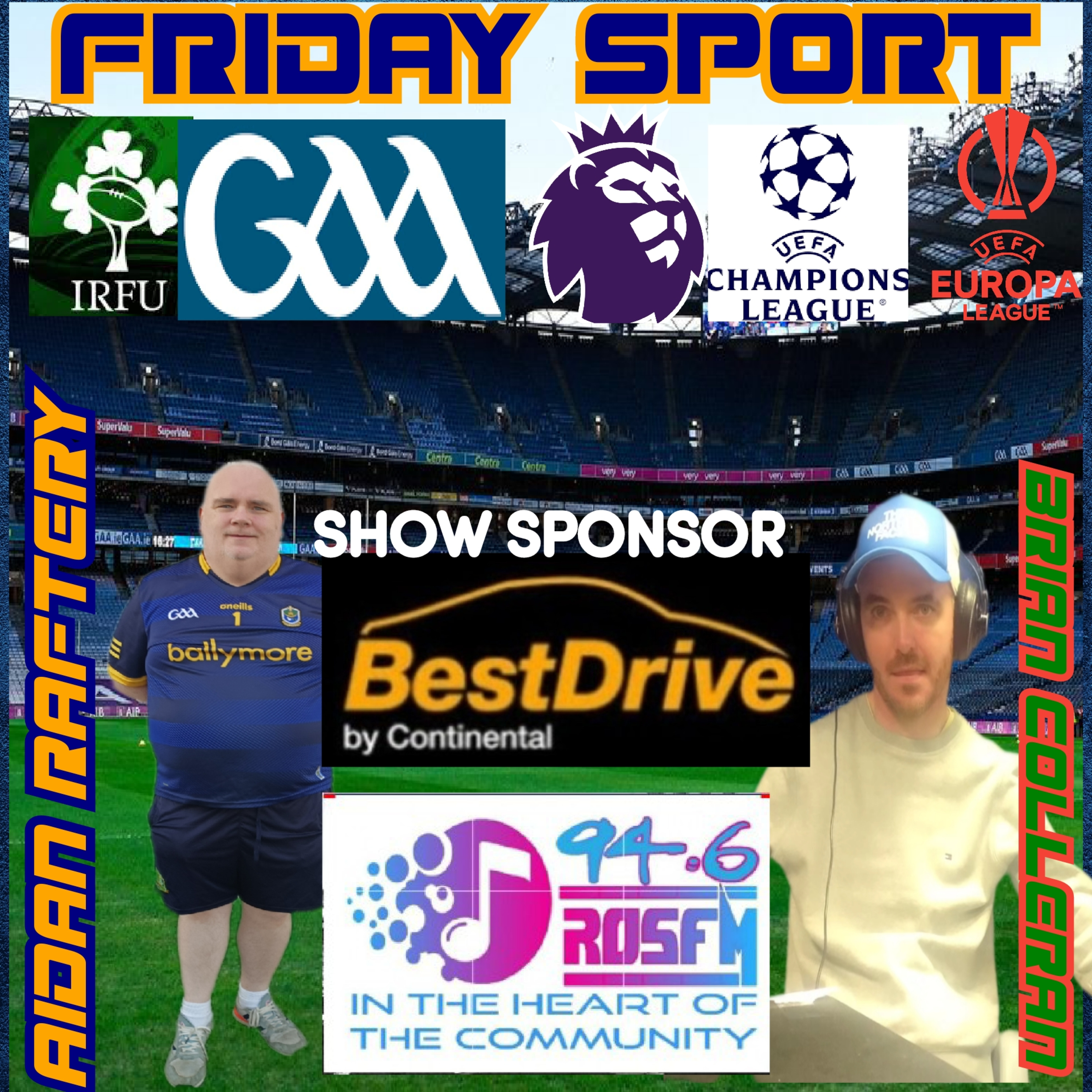 Friday Sport with Aidan Raftery 17/01/25 episode artwork