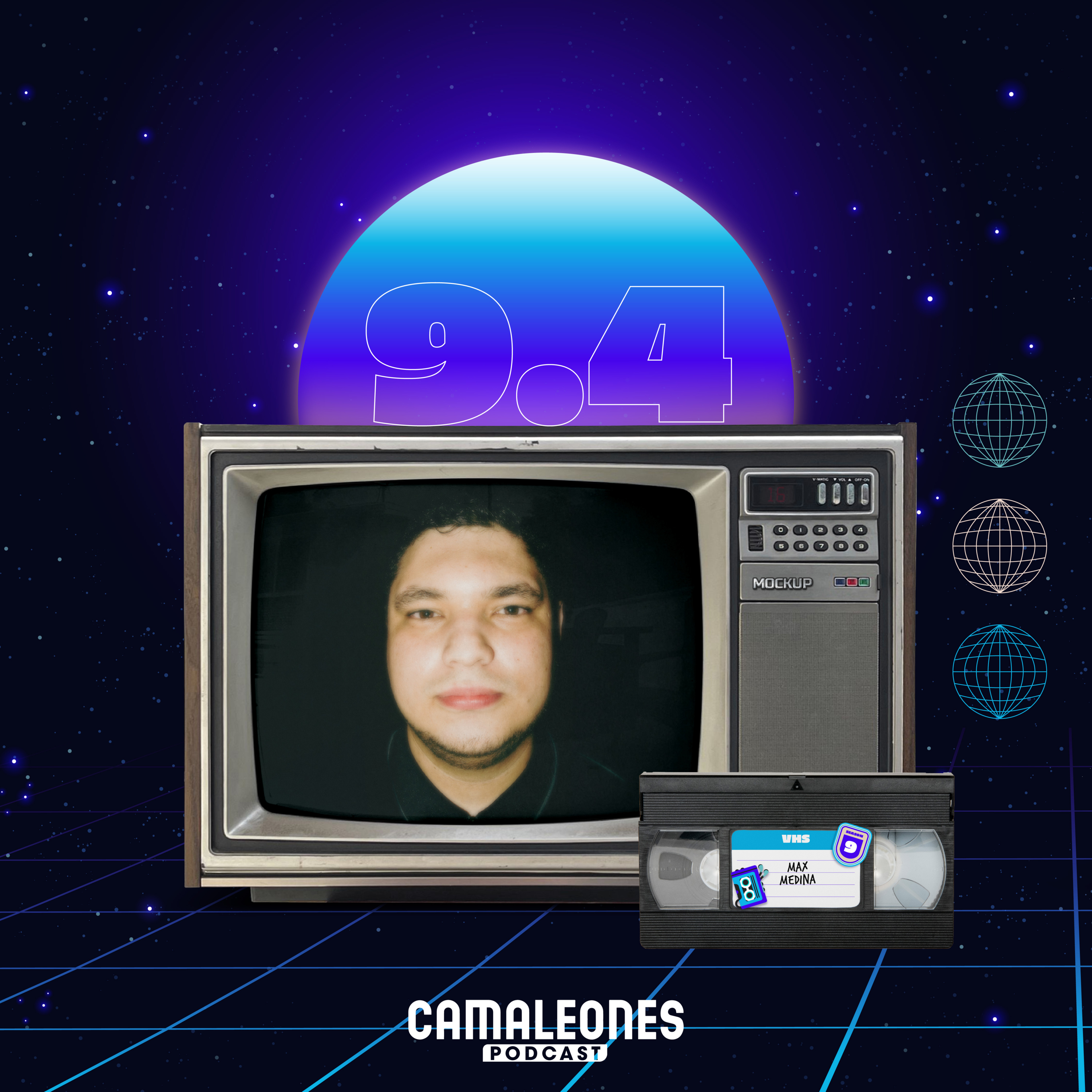Camaleones Podcast Temp. 9 - EP 4: Max Medina episode artwork
