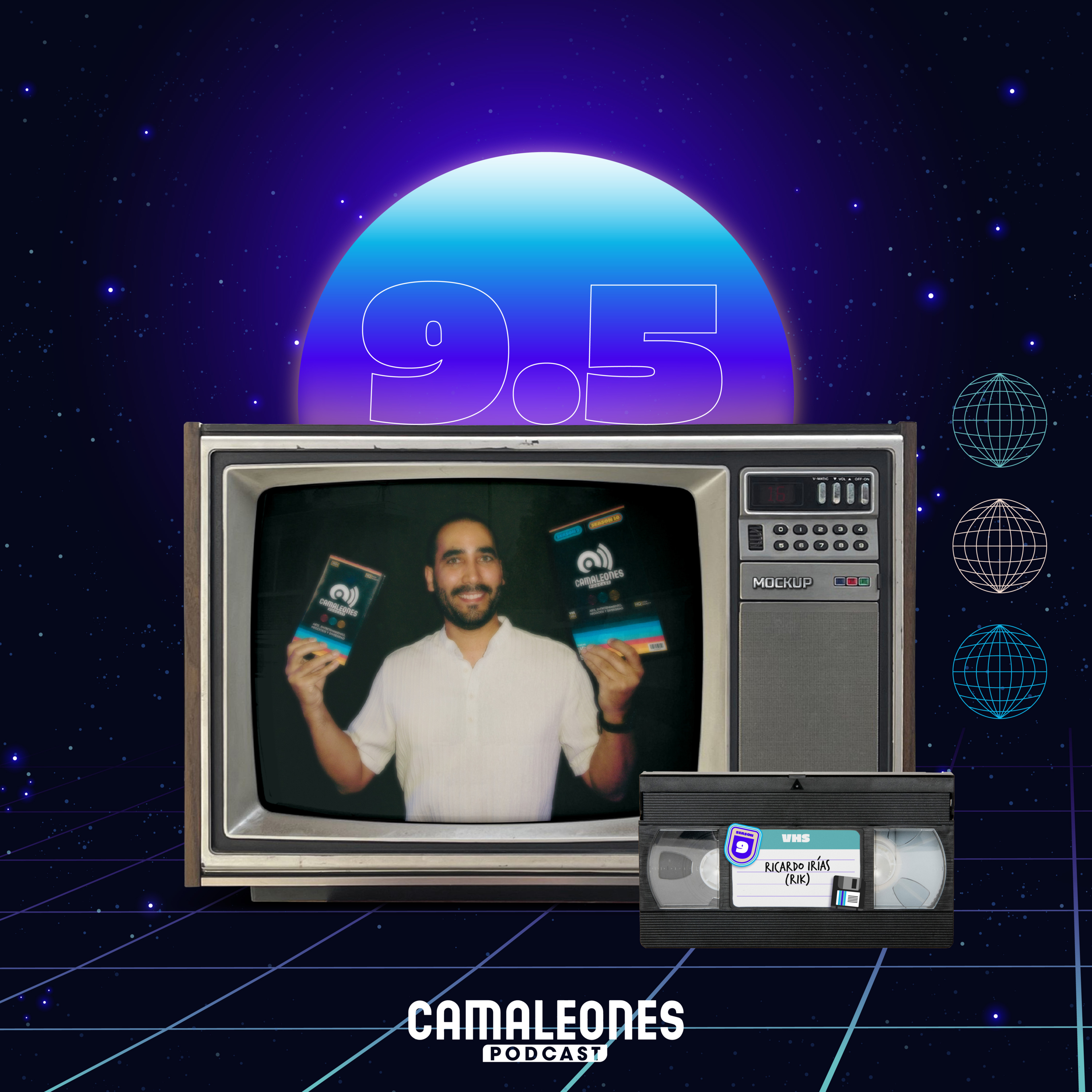 Camaleones Podcast Temp. 9 - EP 5: Ricardo Irias (RIK) episode artwork