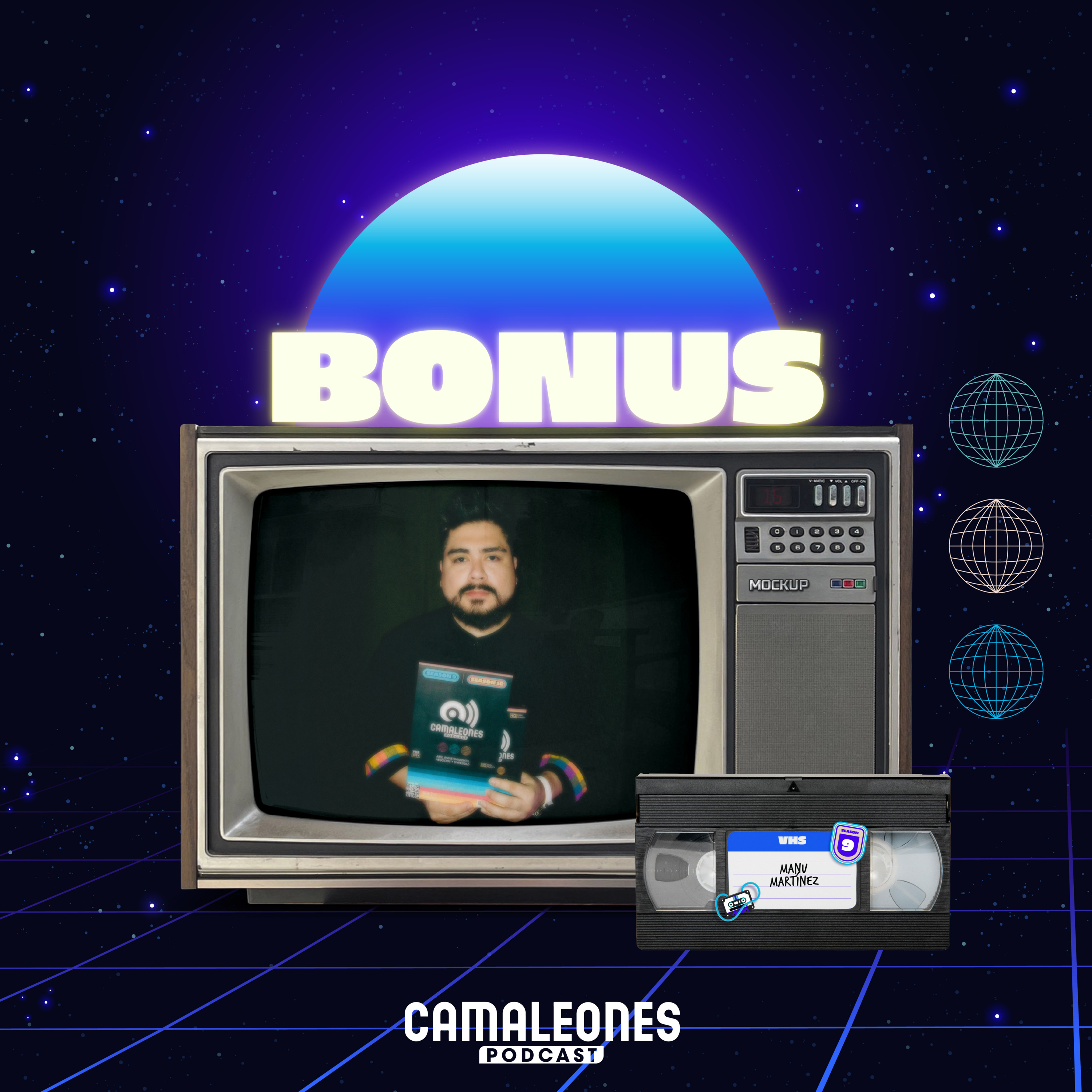 Camaleones Podcast Temp. 9 - EP BONUS: Manu Martinez episode artwork