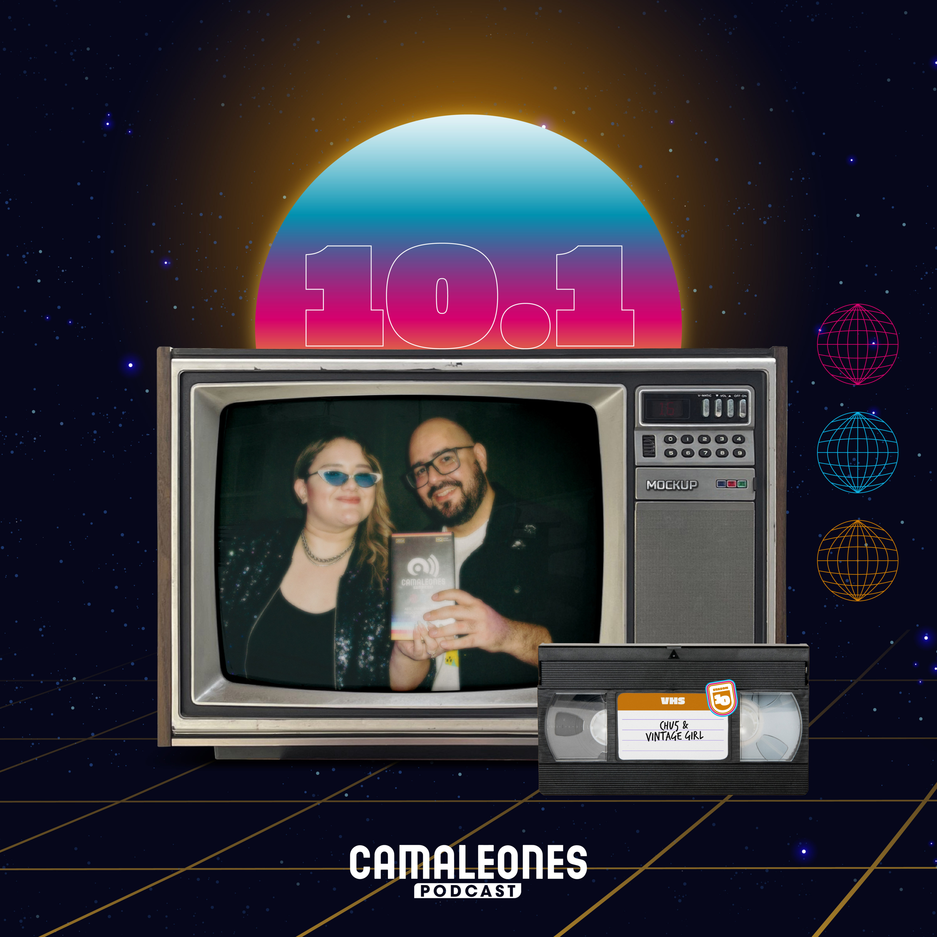Camaleones Podcast Temp. 10 - EP 1: Vintage Girl & Chu5 episode artwork