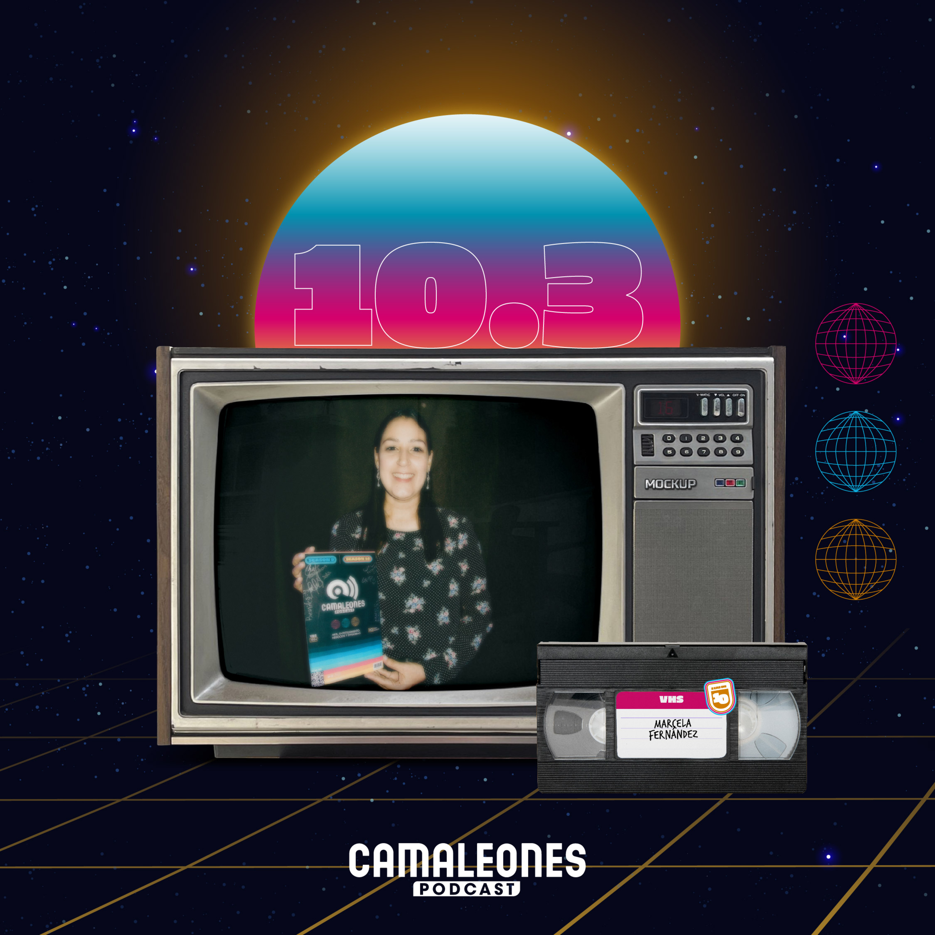 Camaleones Podcast Temp. 10 - EP 3: Marcela Fernández episode artwork