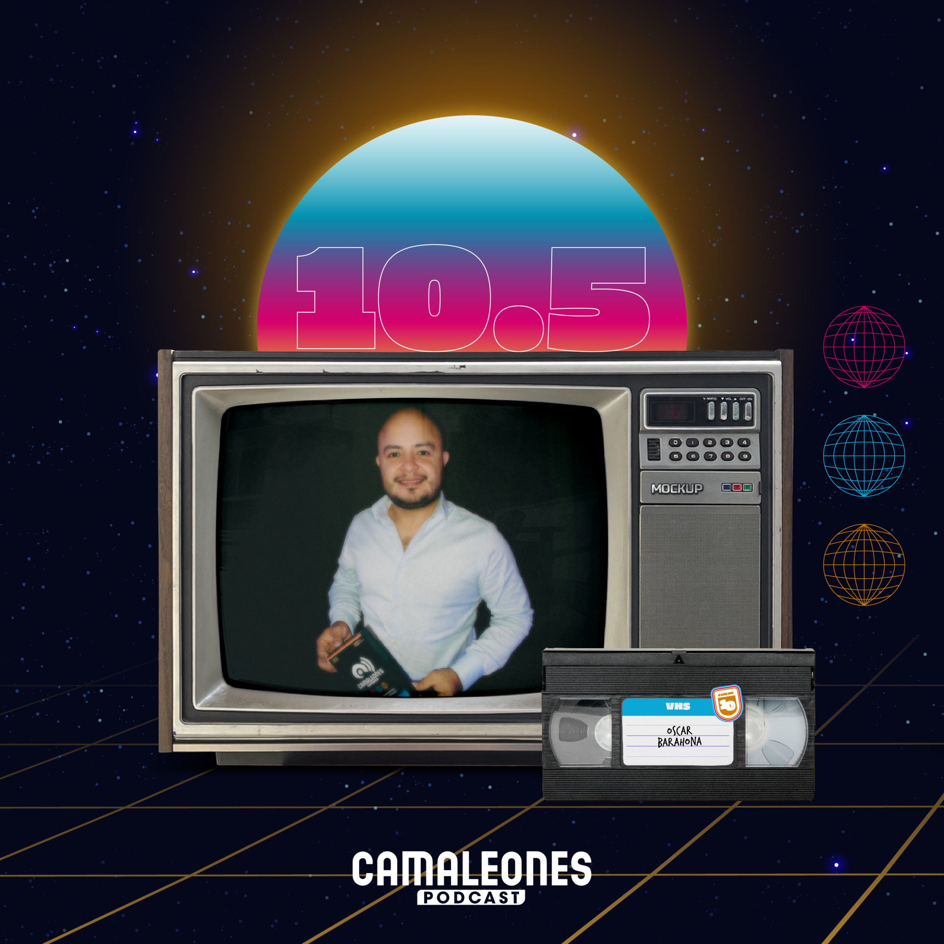 Camaleones Podcast Temp. 10 - EP 5: Oscar Barahona episode artwork