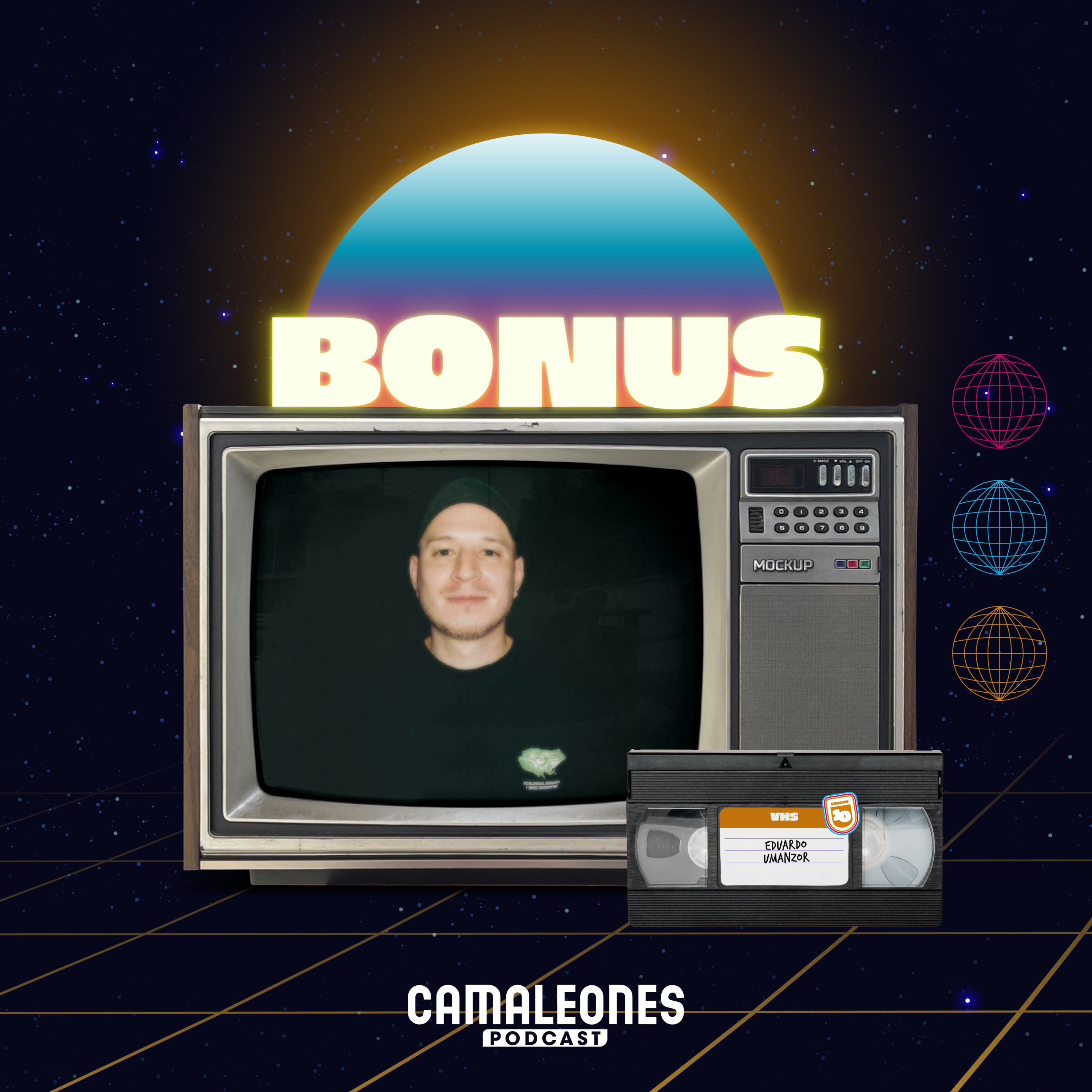 Camaleones Podcast Temp. 10 - EP Bonus: Eduardo Umanzor episode artwork