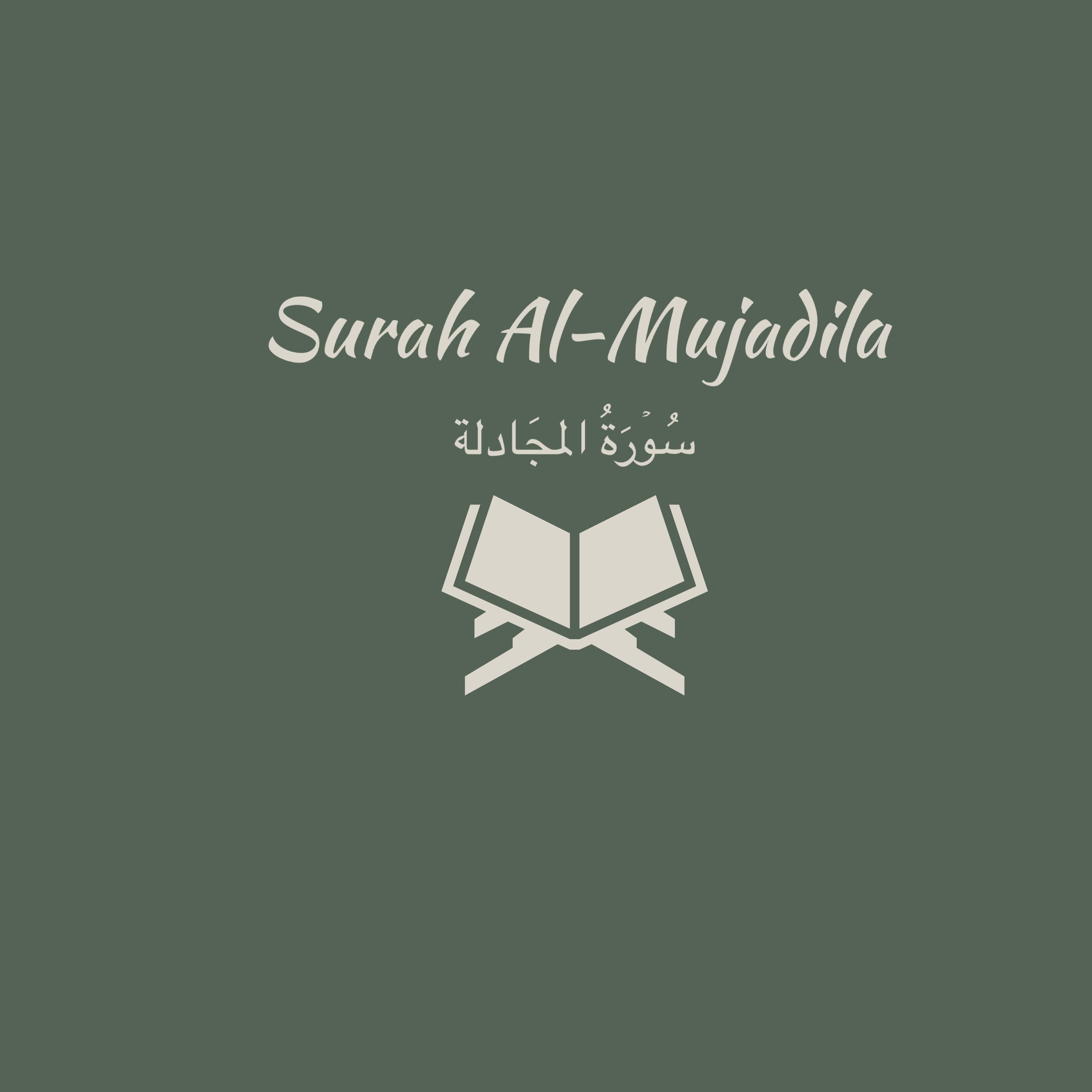 58: Surah Al-Mujadila: Abdul Rahman Al-Sudais