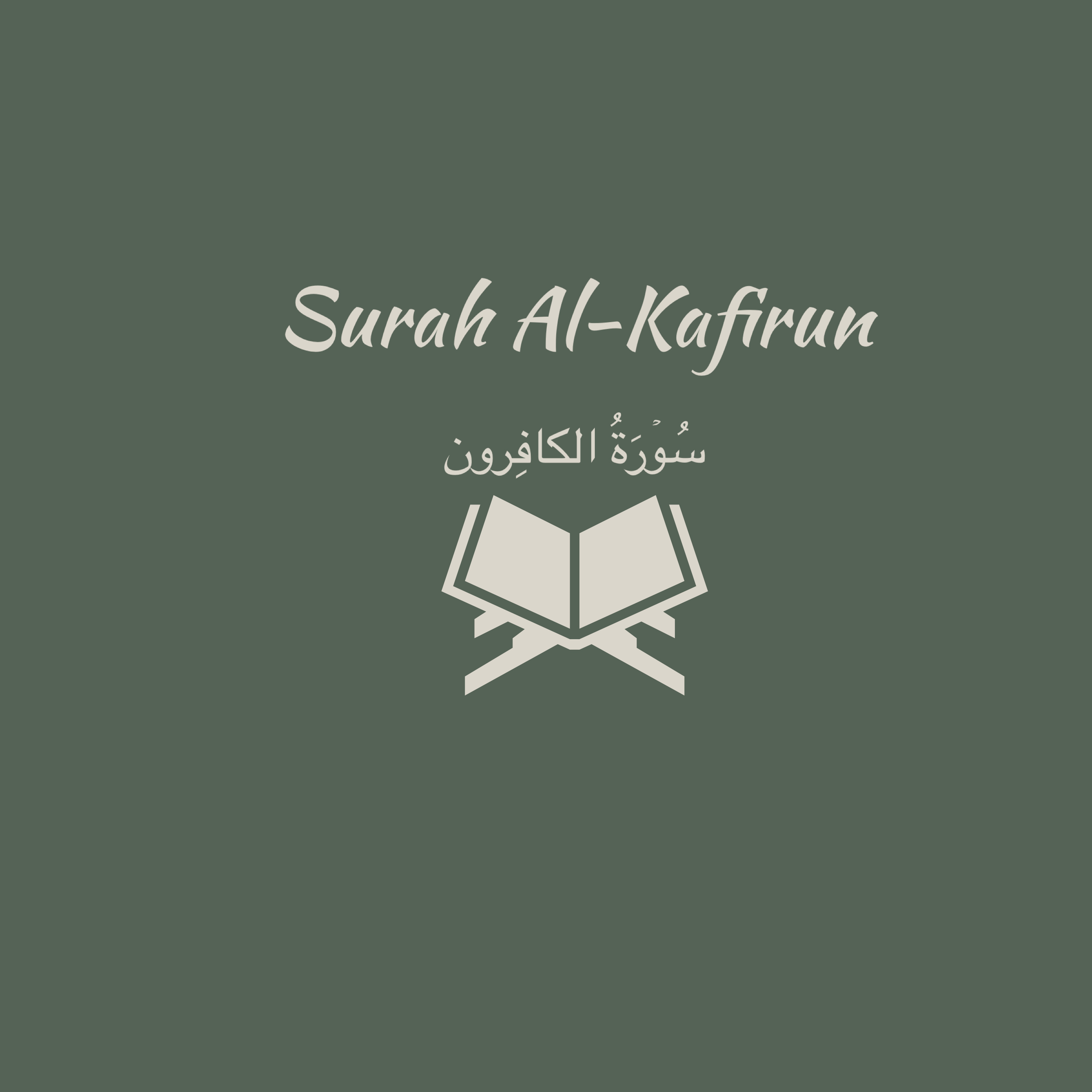 109: Surah Al-Kafirun: Abdul Rahman Al-Sudais