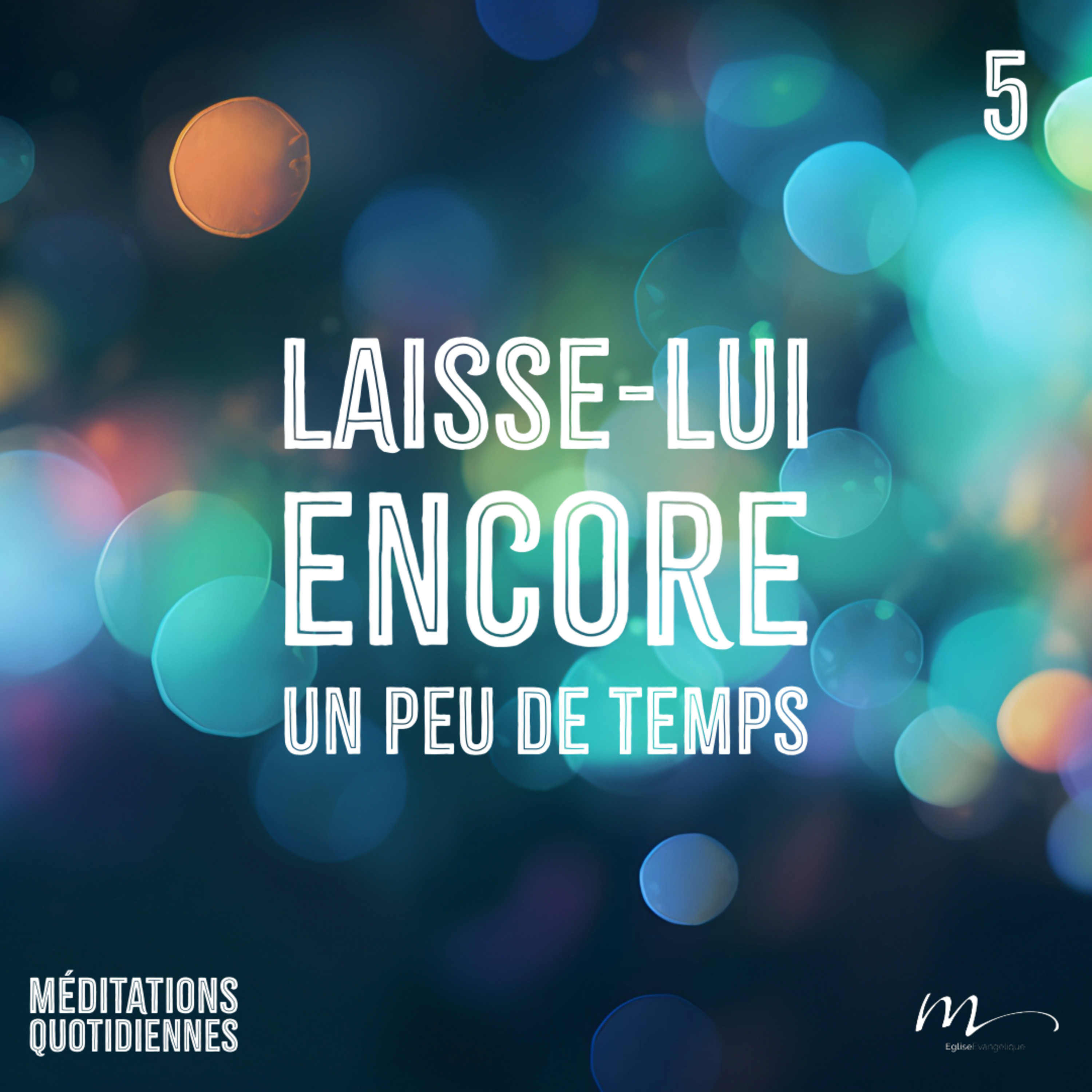 Laisse-lui encore un peu de temps - 2024, Une année de grâce ? Méditation 5 - Luc 13.6-9 - Jean-Pierre Civelli - Eglise M episode artwork