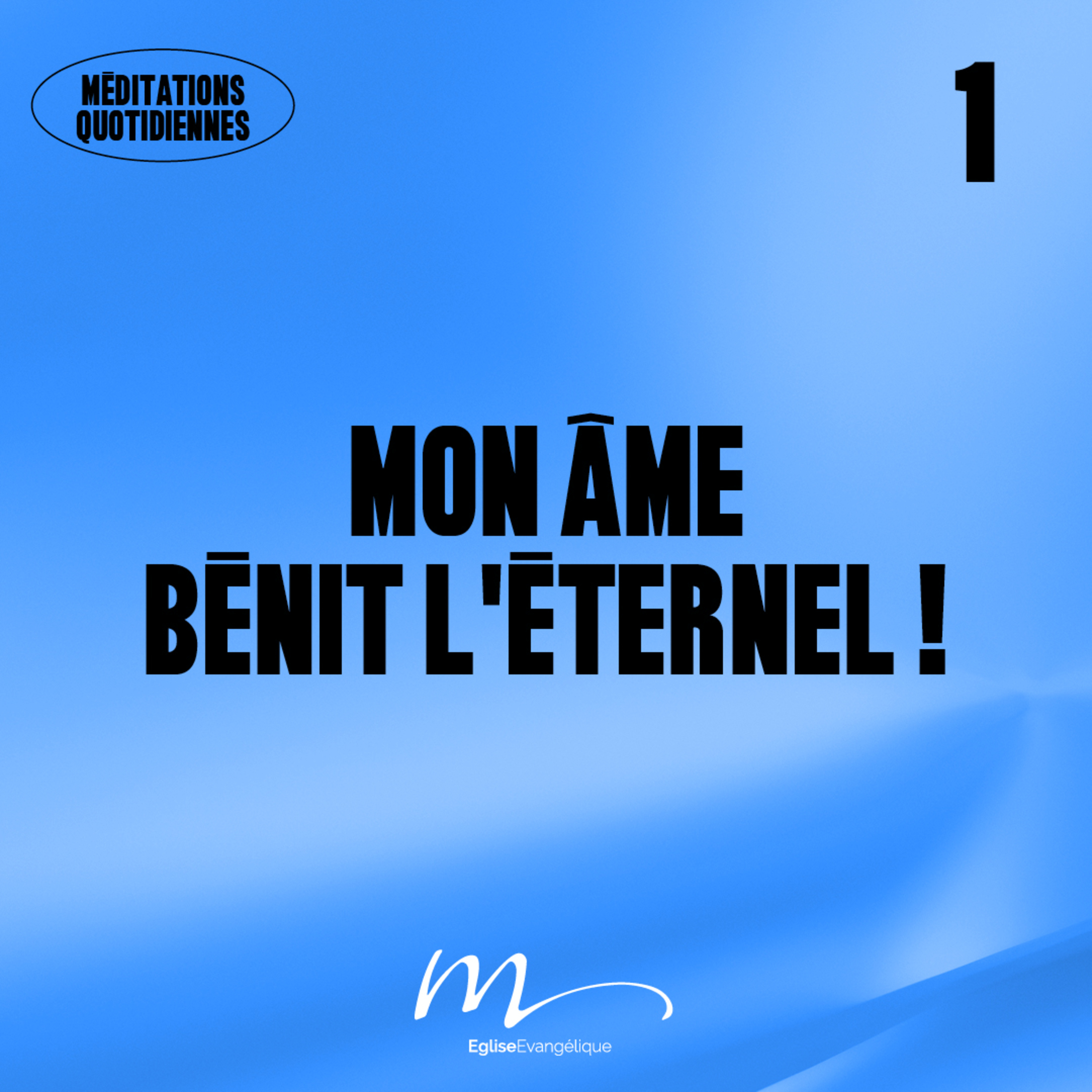 Mon âme bénit l’Éternel ! - Adore Méditation 1 - Psaumes 103 - Jéma Taboyan - Eglise M episode artwork