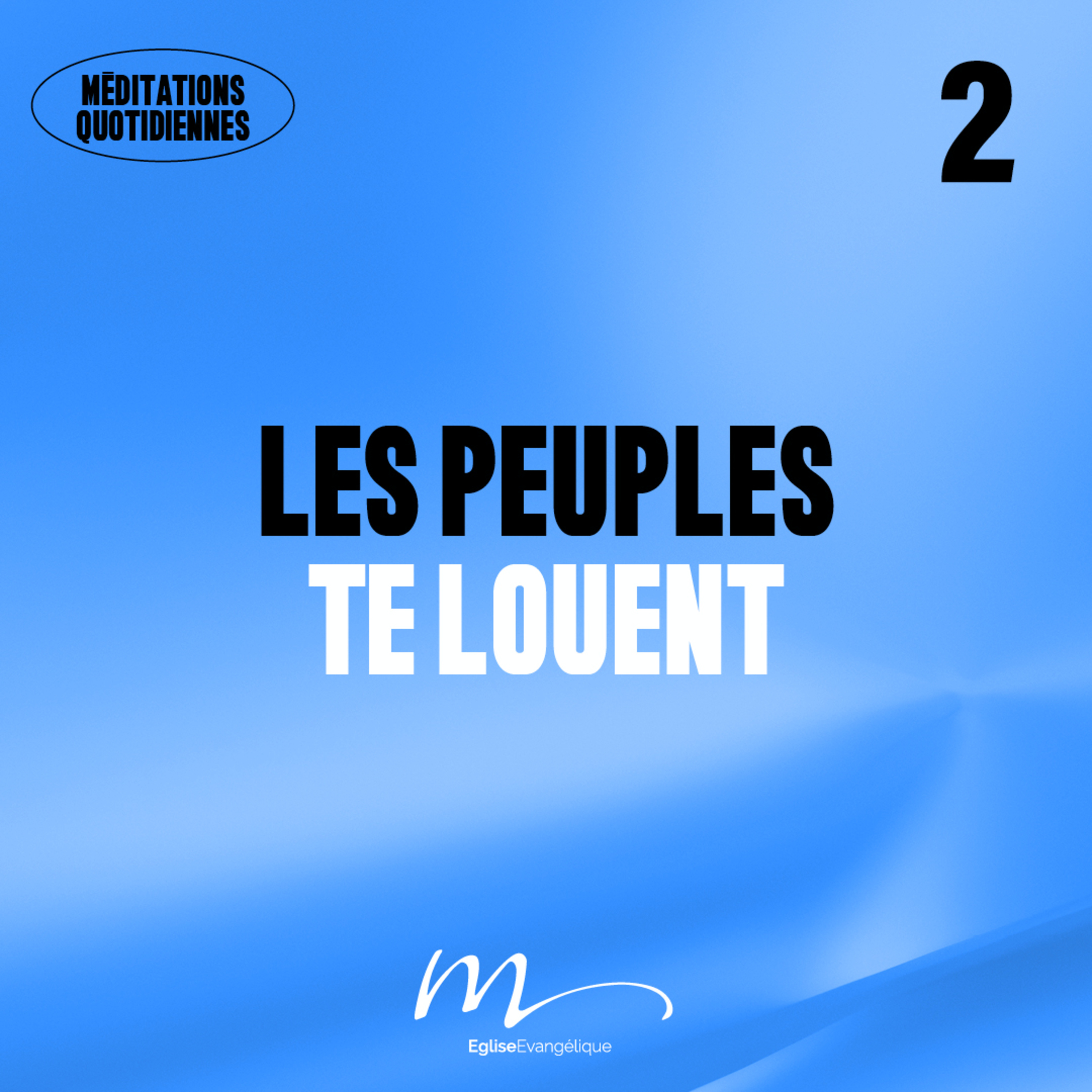 Les peuples te louent - Adore Méditation 2 - Psaumes 67 - Jéma Taboyan - Eglise M episode artwork