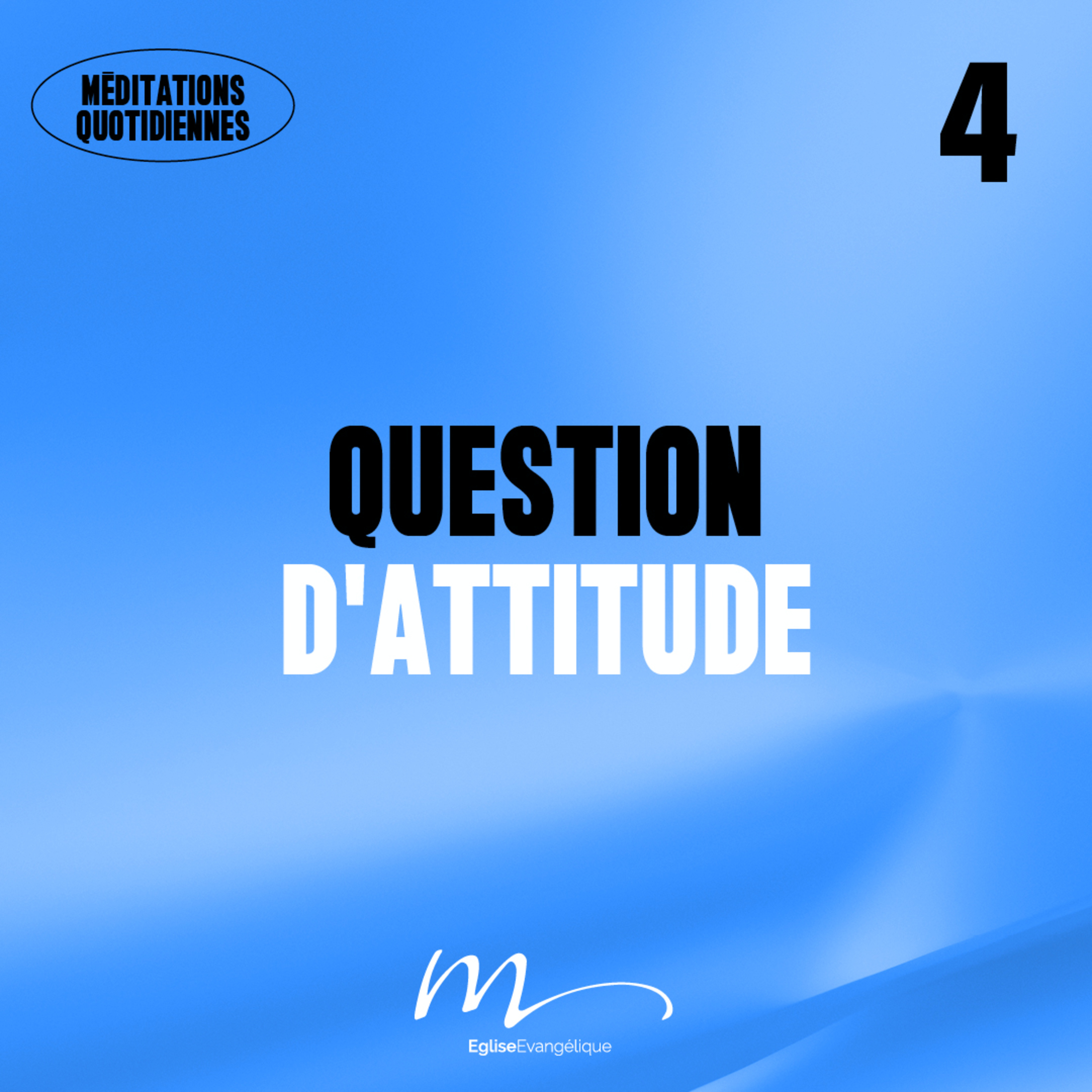 Question d’attitude - Adore Méditation 4 - Luc 18.9-14 - Jéma Taboyan - Eglise M episode artwork