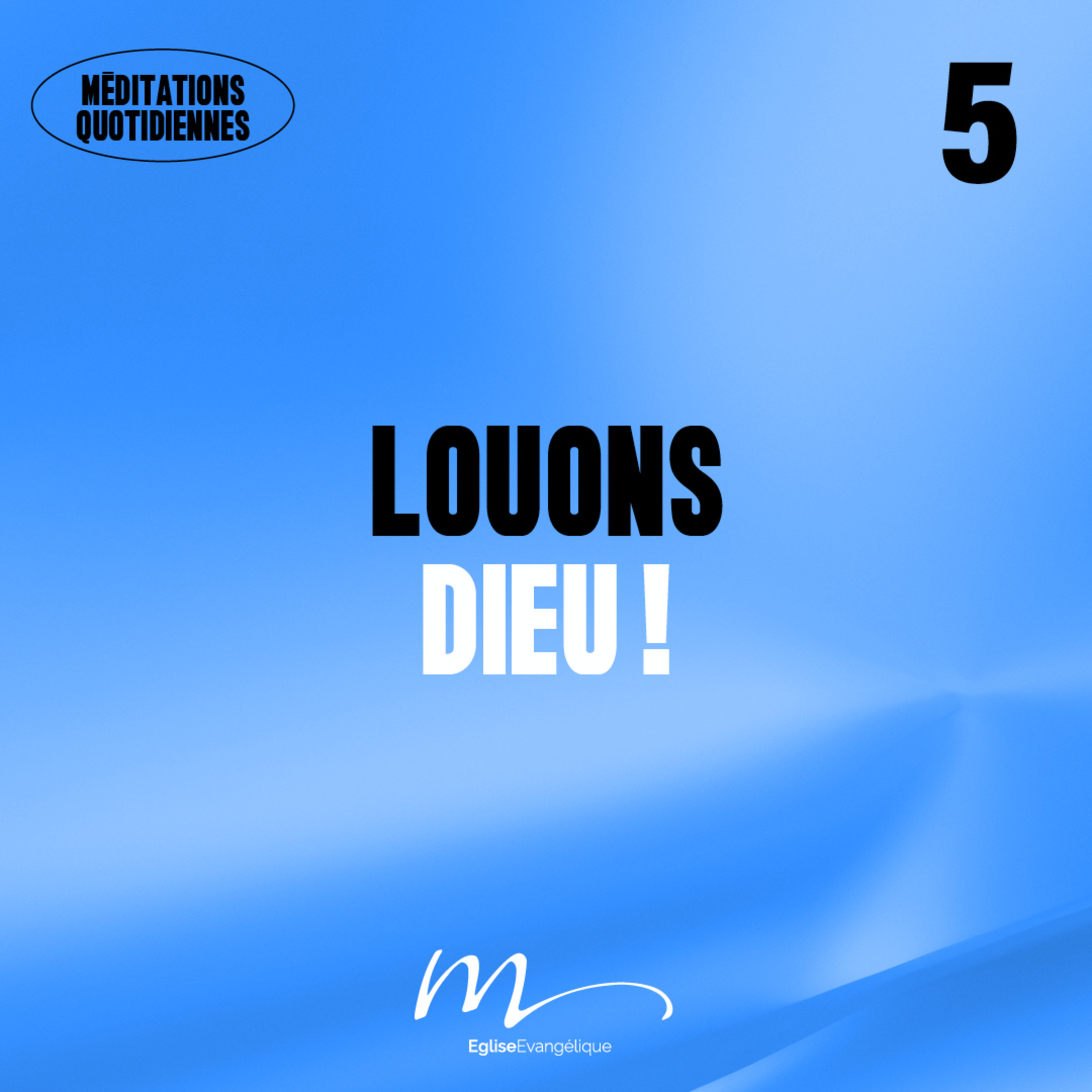 Louons Dieu ! - Adore Méditation 5 - Éphésiens 1.3-14 - Jéma Taboyan - Eglise M episode artwork