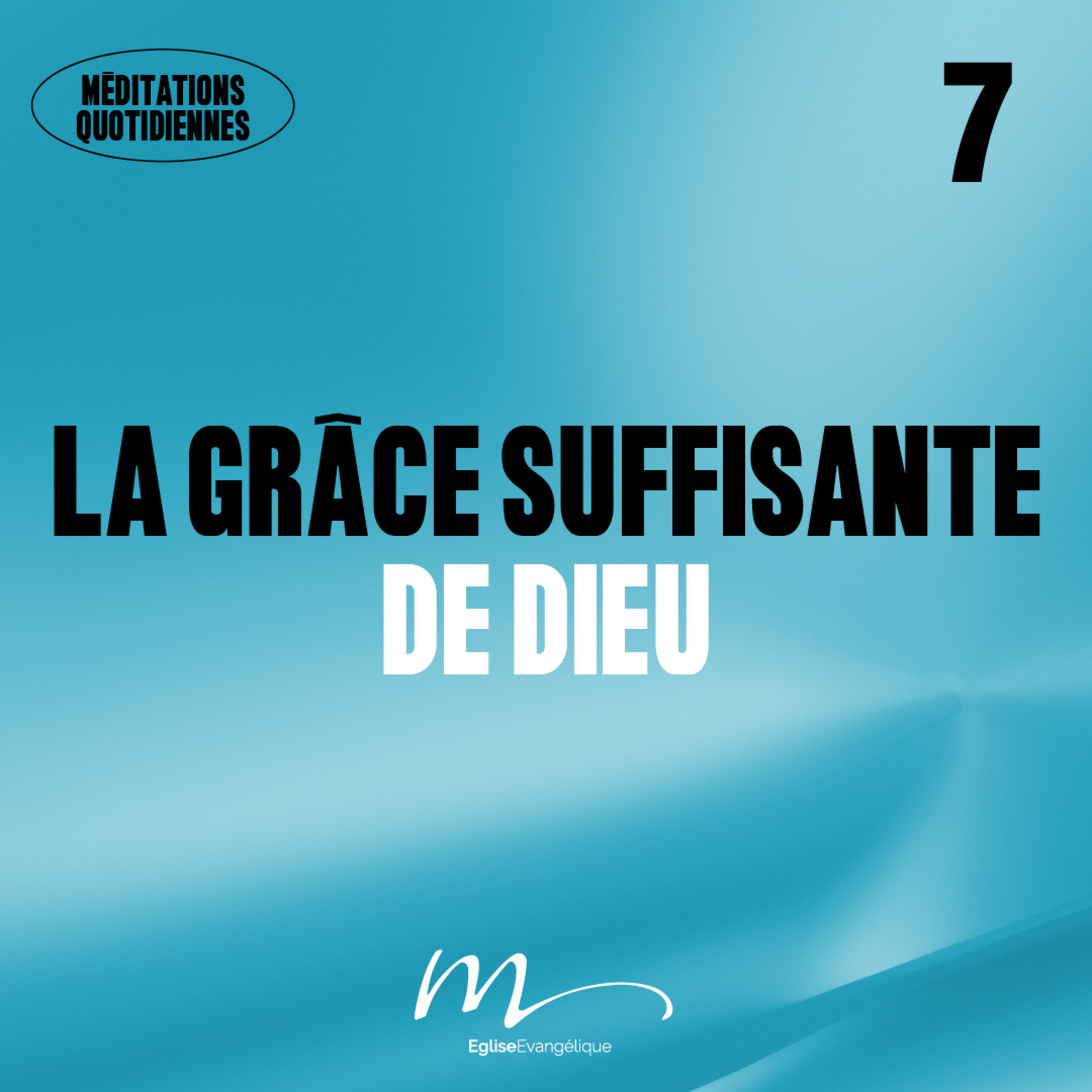 La grâce suffisante de Dieu - Adore Méditation 7 - 2 Corinthiens 12.9 - Jérémie Chamard - Eglise M episode artwork