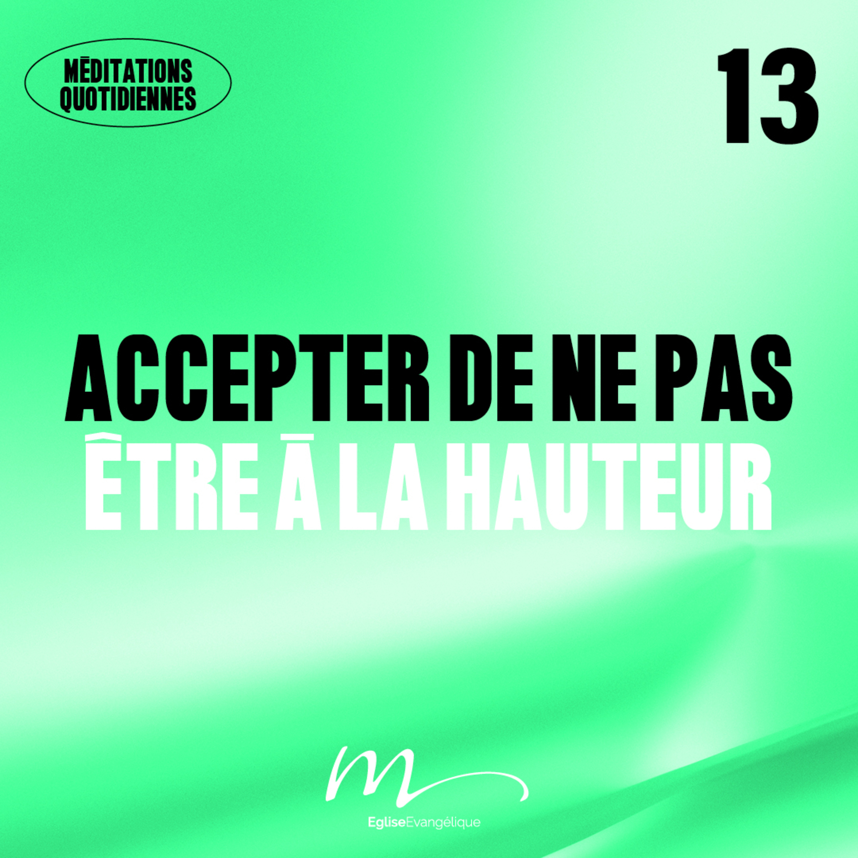Accepter de ne pas être à la hauteur - Adore Méditation 13 - Romains 7.14-20 - Jean-Pierre Civelli - Eglise M episode artwork