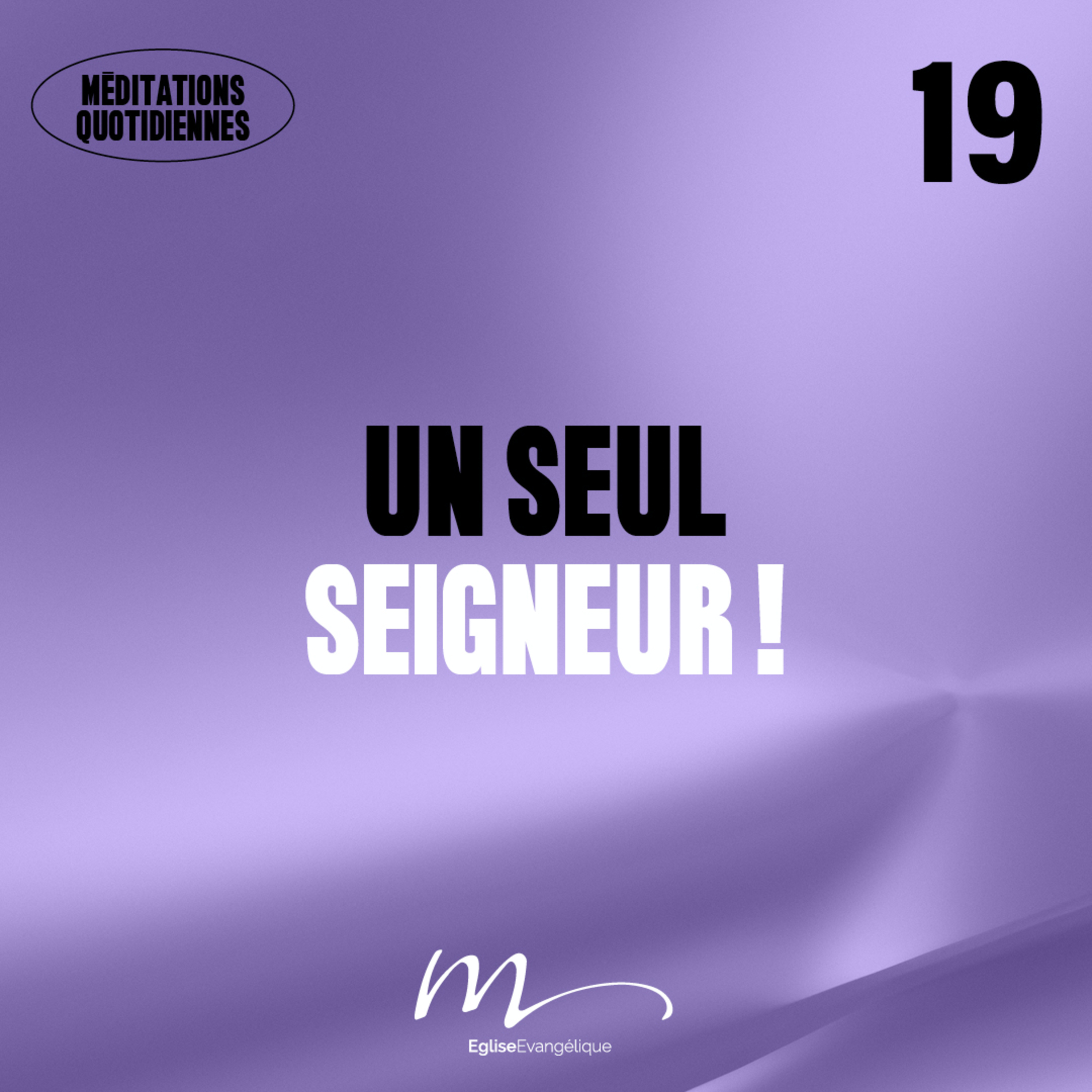 Un seul Seigneur ! - Adore Méditation 19 - Éphésiens 4.1-7 - Jéma Taboyan - Eglise M episode artwork