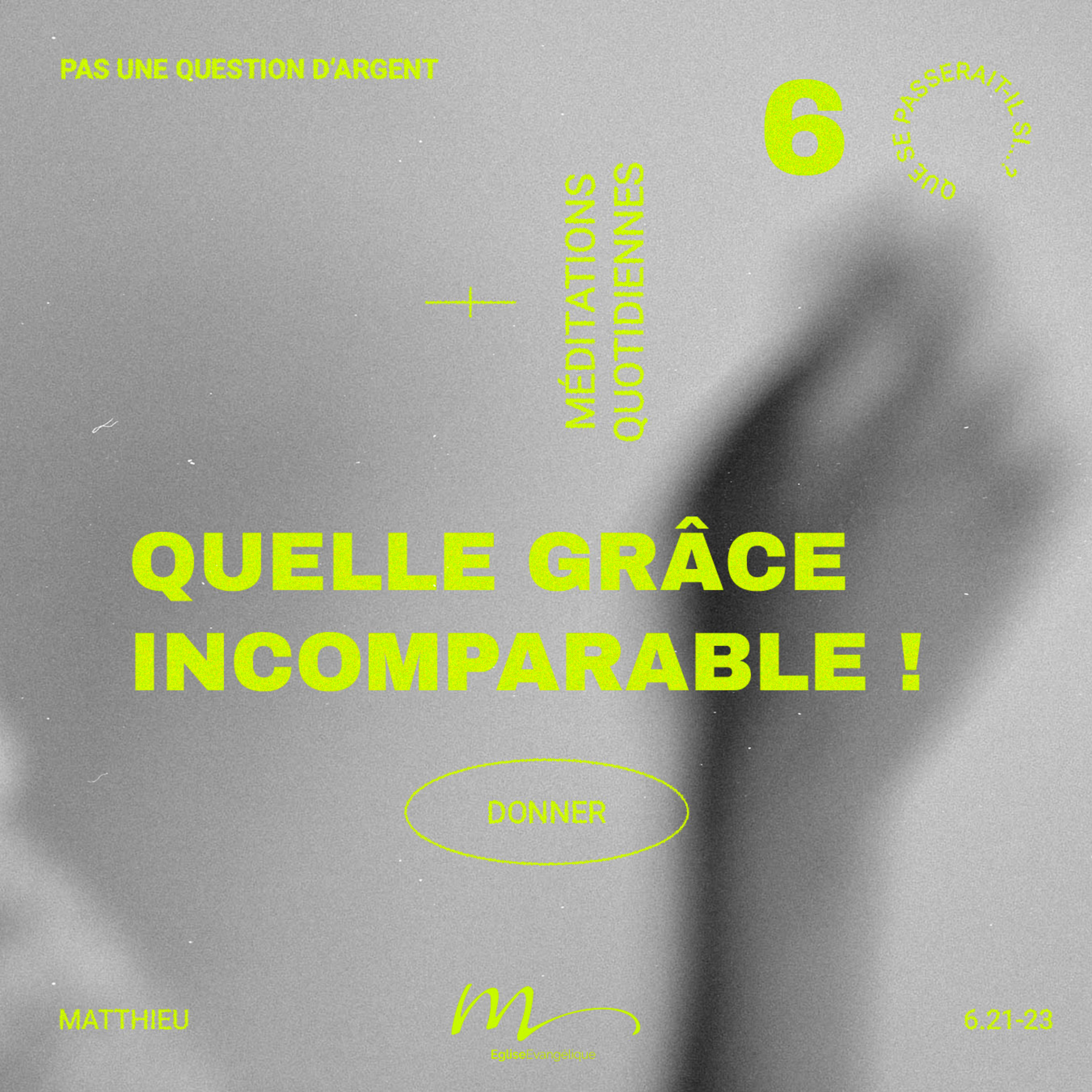 Quelle grâce incomparable ! - Donner Méditation 6 - 2 Corinthiens 9.8 - Jérémie Chamard episode artwork