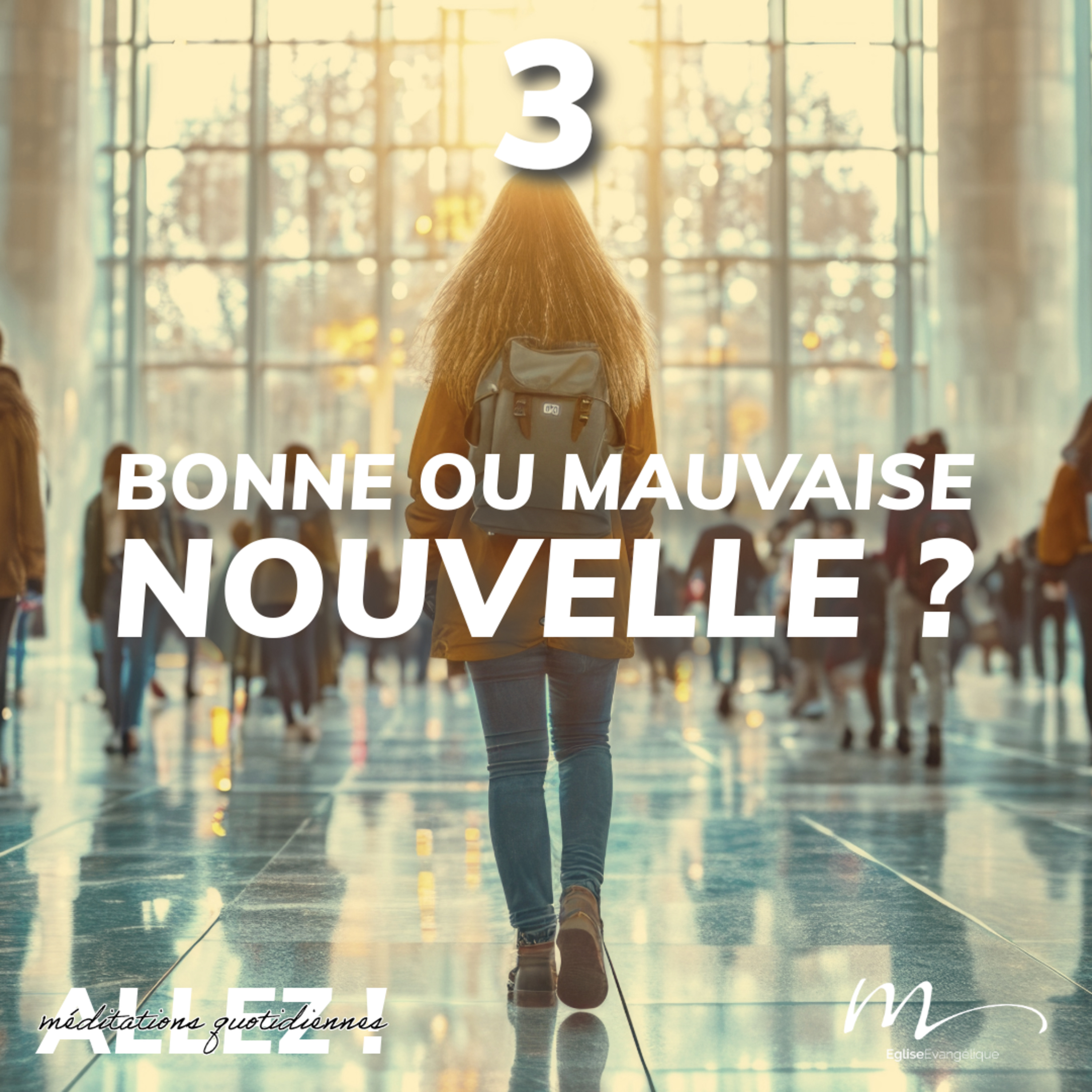 Bonne ou mauvaise nouvelle ? - Allez ! Méditation 3 - Matthieu 9.37 - Jéma Taboyan - Eglise M episode artwork