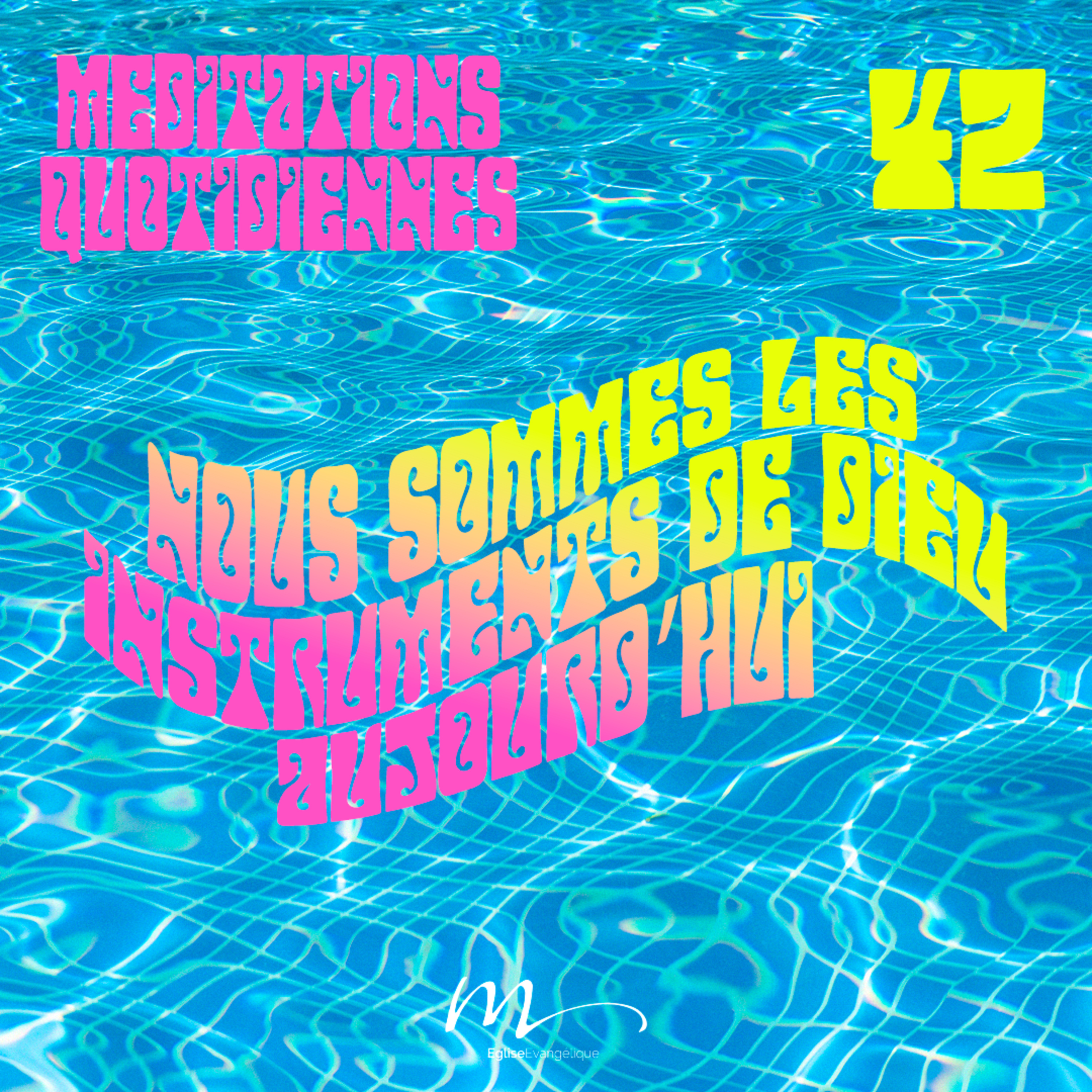 Nous sommes les instruments de Dieu aujourd’hui - C'est l'été Méditation 42 - 1 Corinthiens 3.9 - Jérémie Chamard - Eglise M episode artwork
