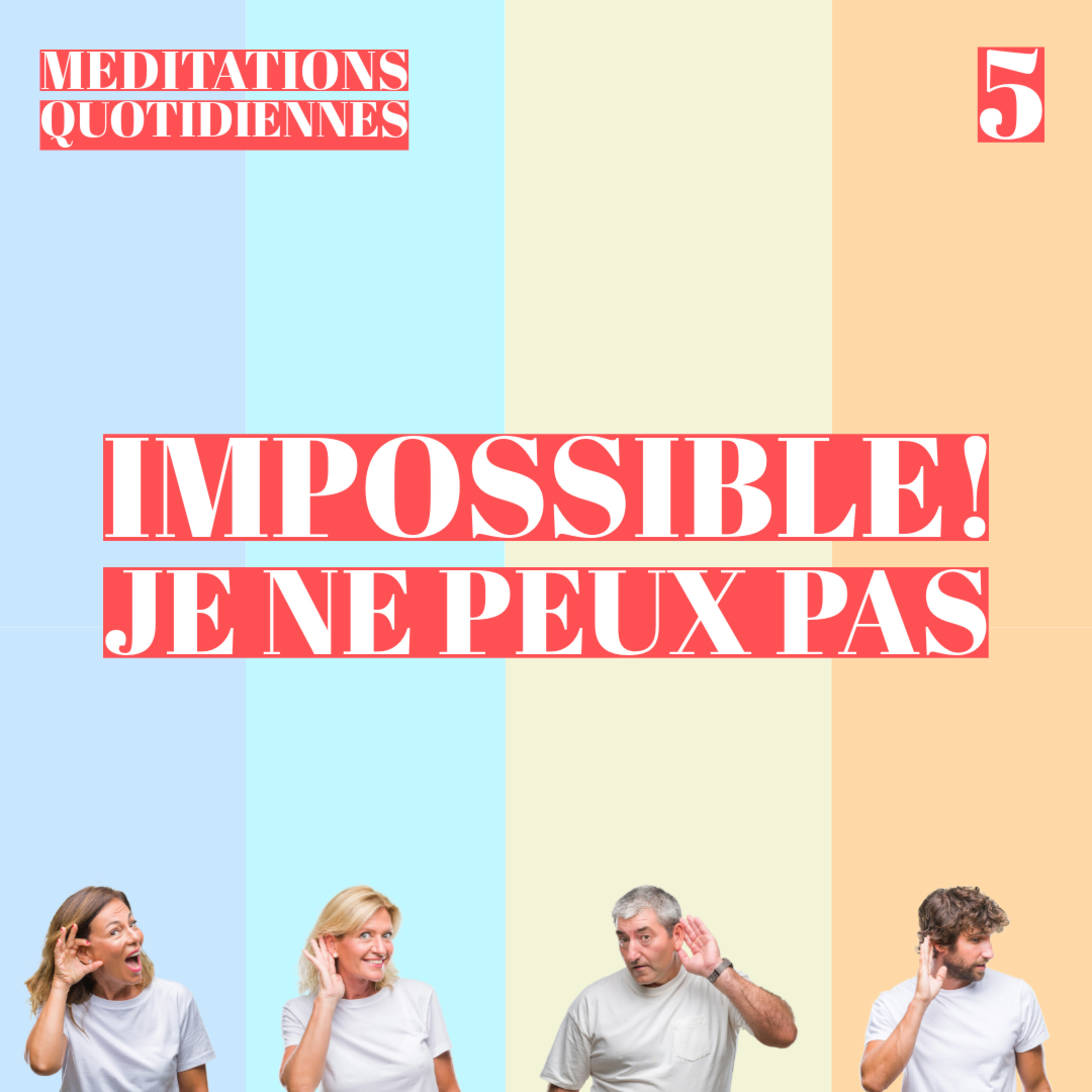Impossible ! Je ne peux pas - Écouter pour bien parler Méditation 5 - Jérémie 1.4-8 - Jéma Taboyan - Eglise M episode artwork